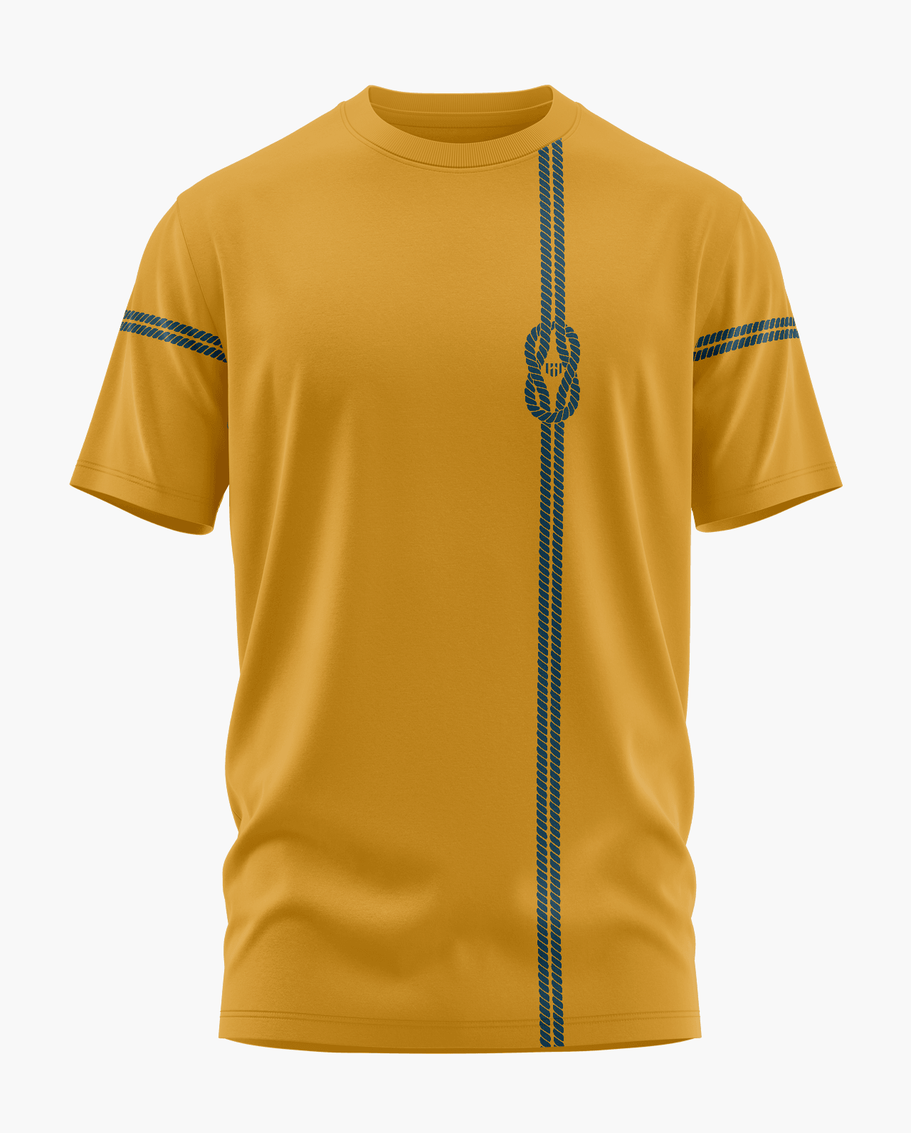 Square Knot Rope Vertical Signature LuxeSoft Cotton T-Shirt