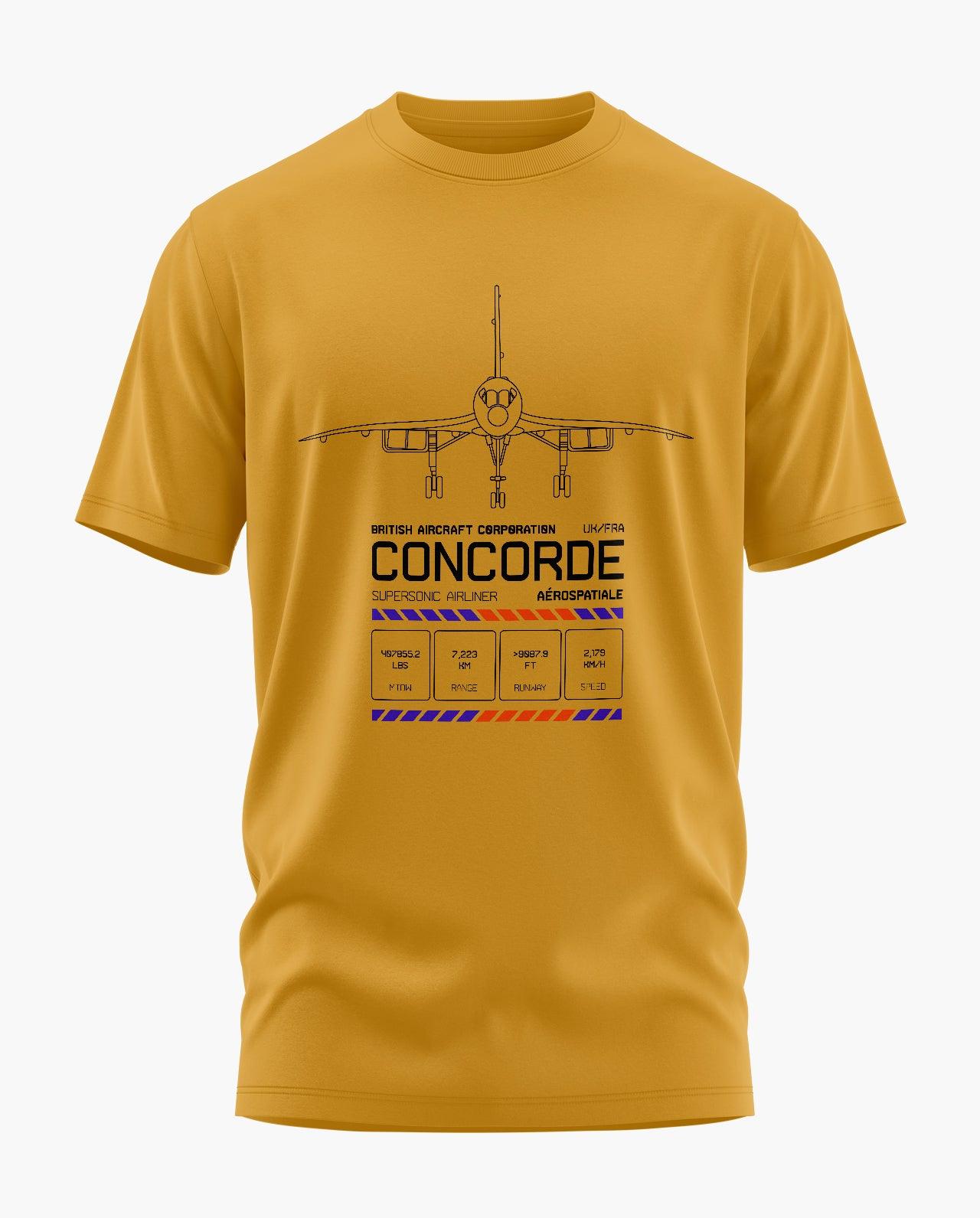 Concorde Blueprint Signature LuxeSoft Cotton T-Shirt - CS