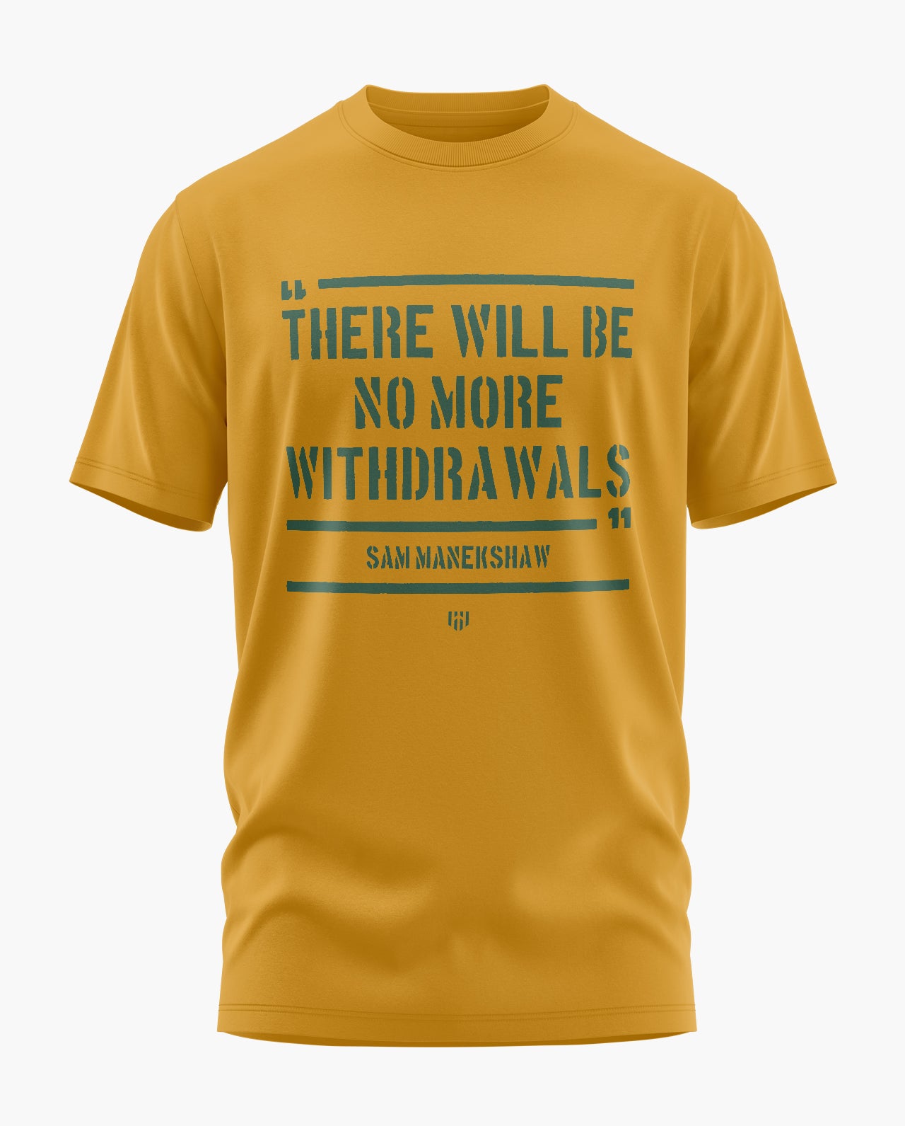 NO MORE WITHDRAWALS Signature LuxeSoft Cotton T-Shirt