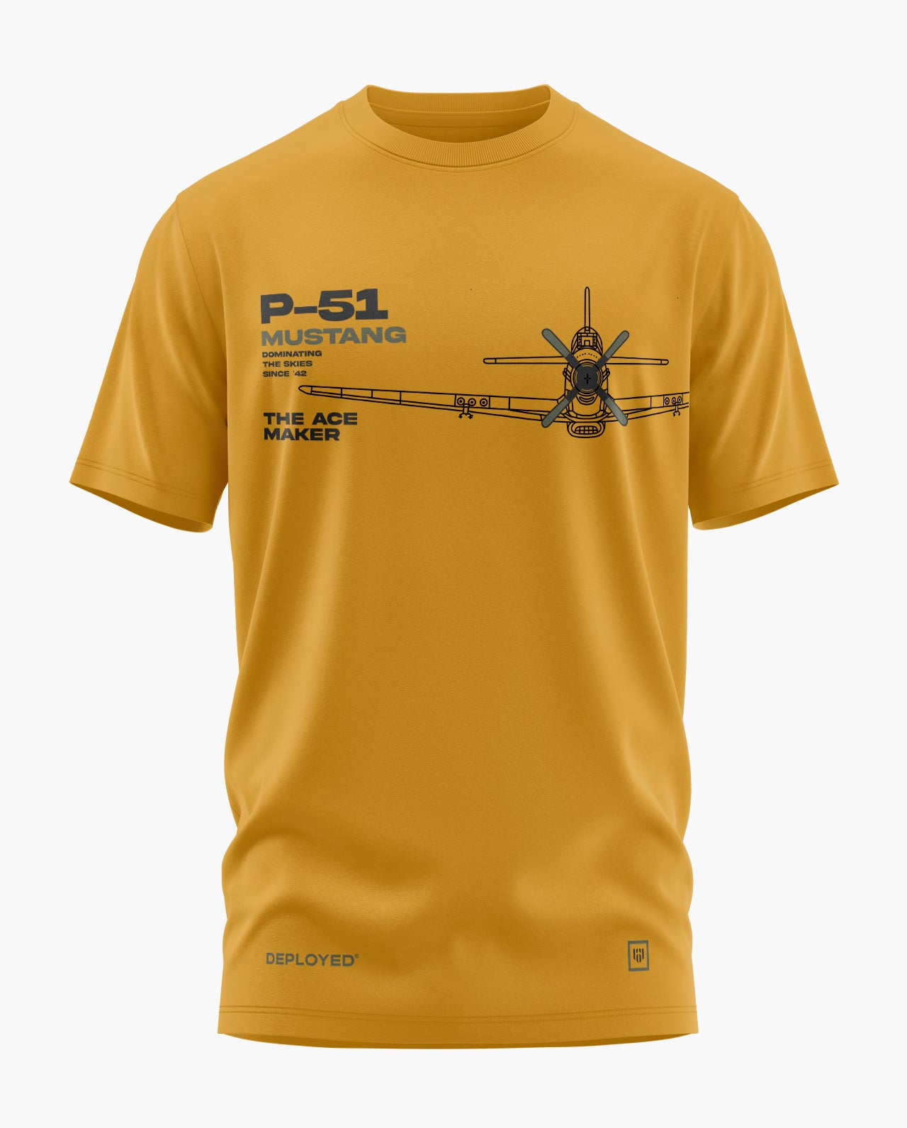P-51 Mustang Elite Signature LuxeSoft Cotton T-Shirt