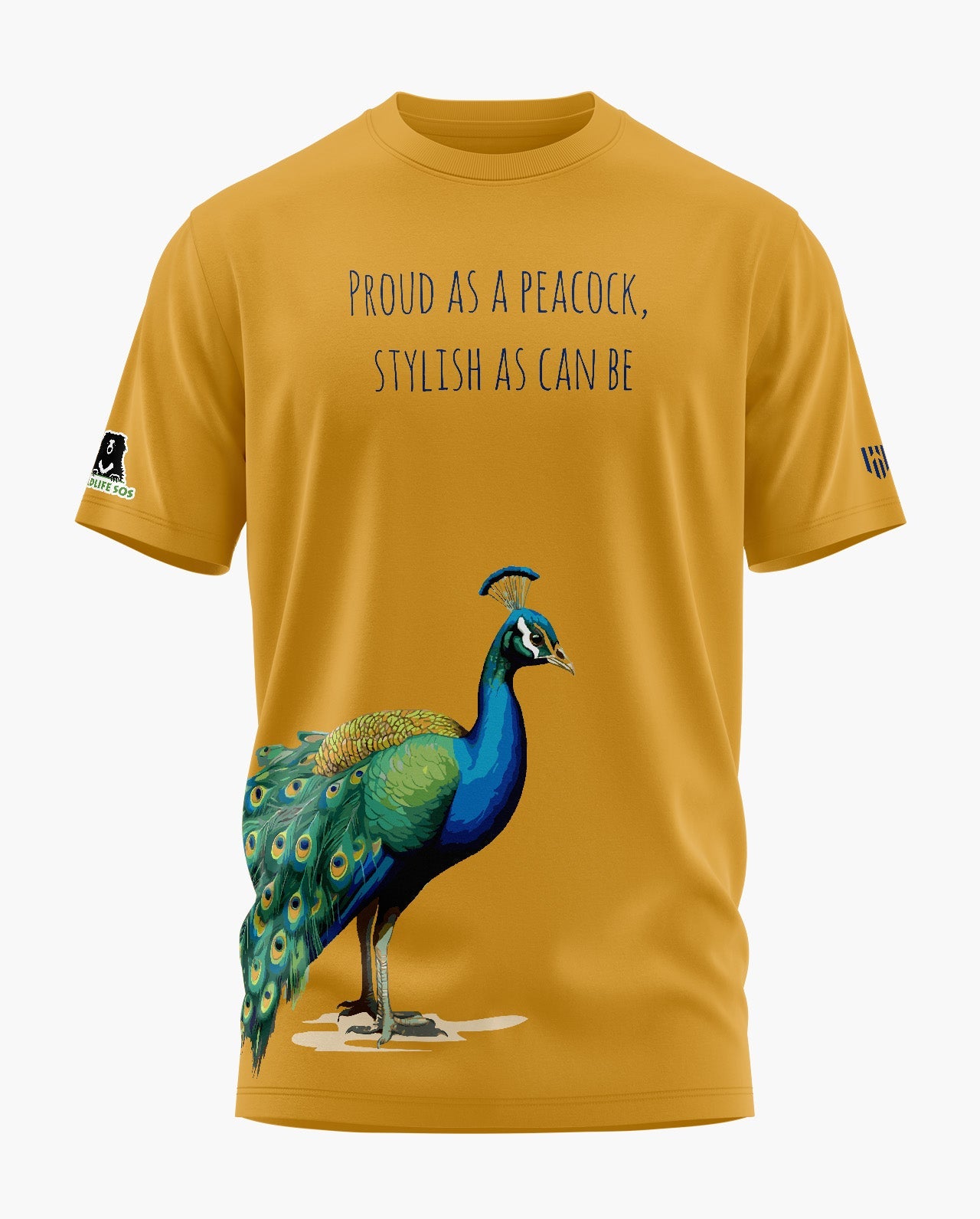 PROUD AS A PEACOCK Signature LuxeSoft Cotton T-Shirt - CS