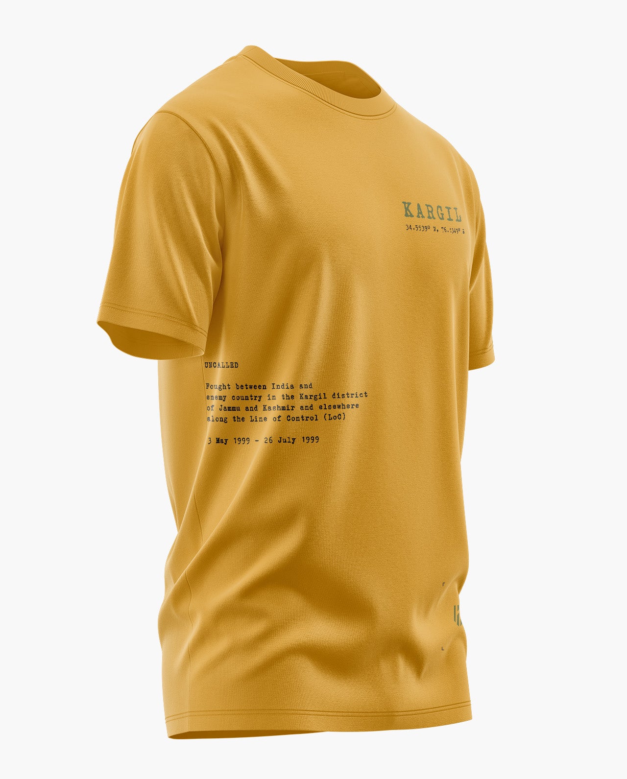 KARGIL War 1999 Signature LuxeSoft Cotton T-Shirt