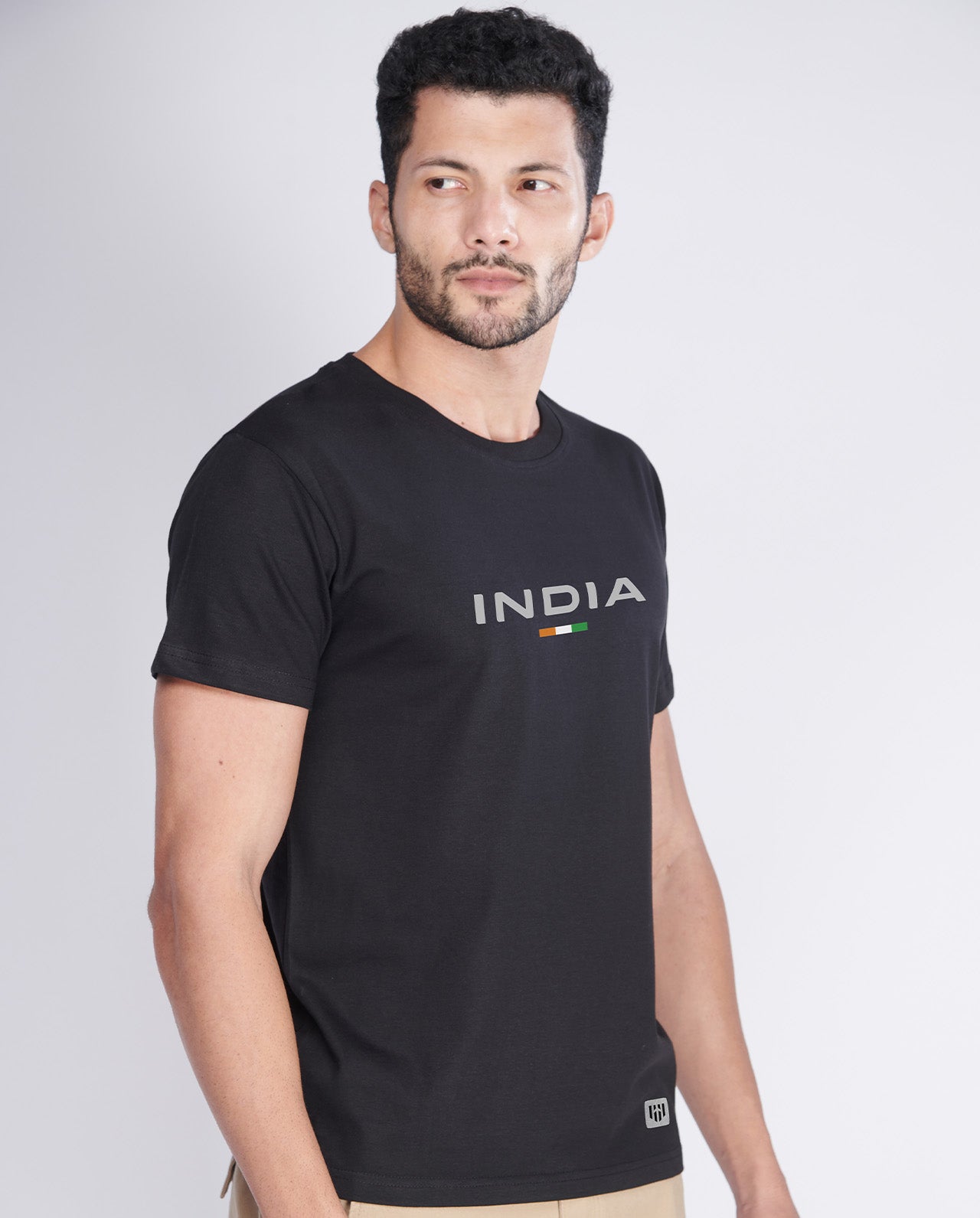 India Tricolour Signature LuxeSoft Cotton T-Shirt