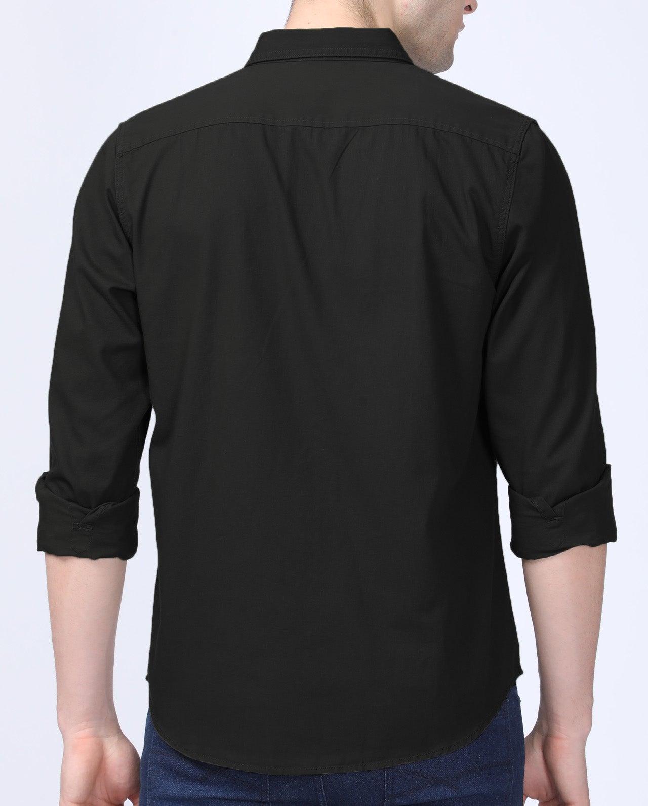 Deployed Black Cargo Shirt