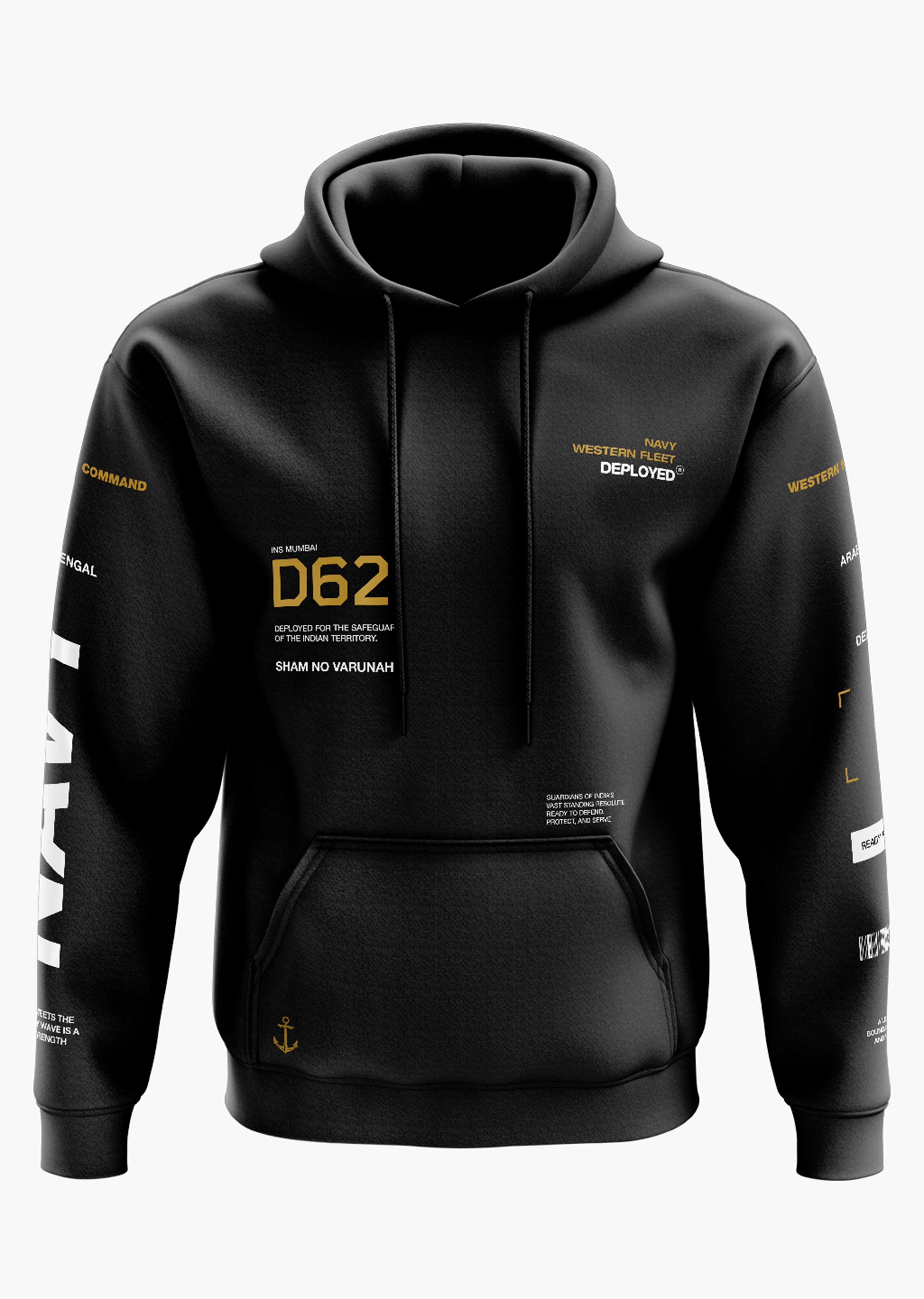 Navy Deployed Hoodie