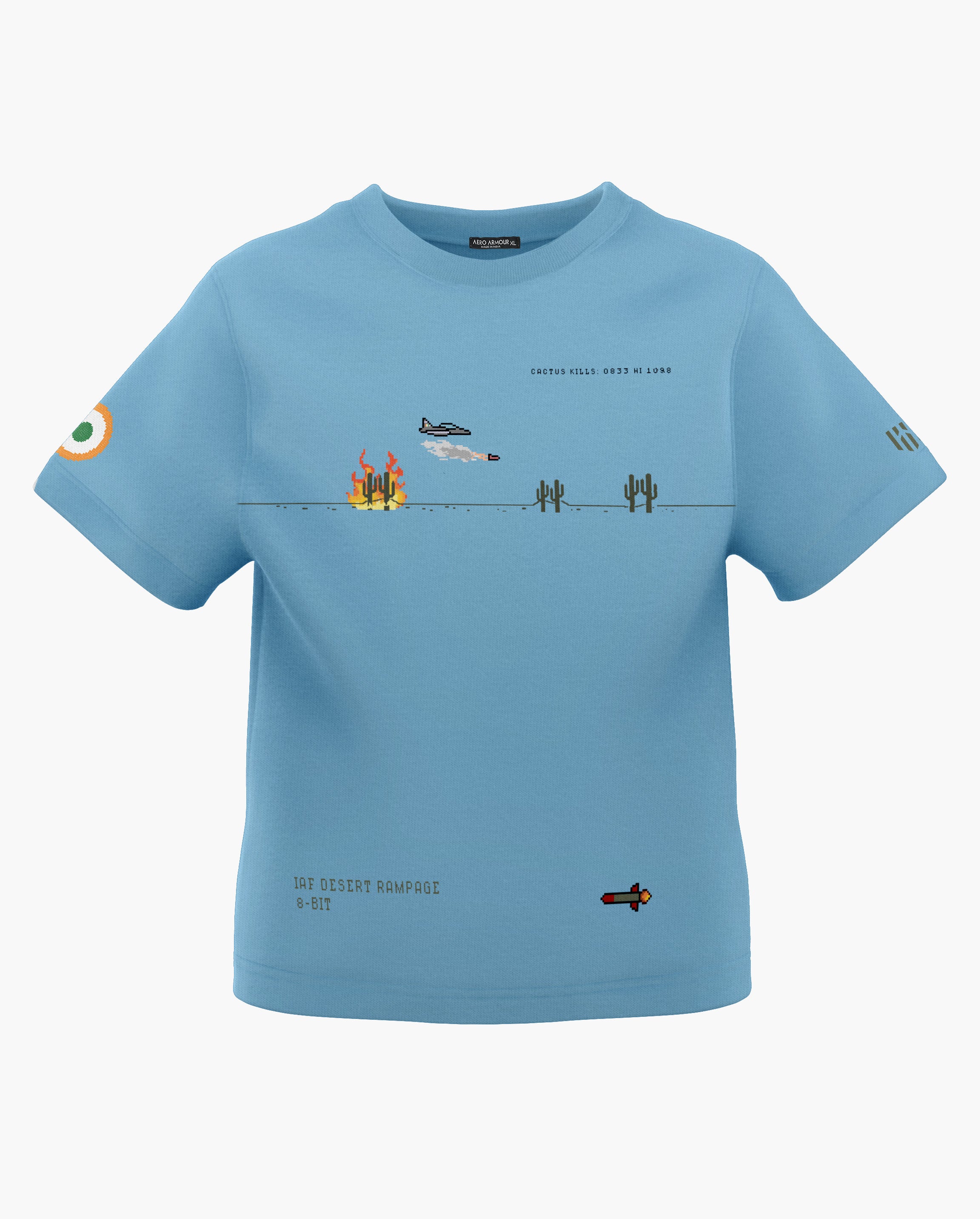 IAF Desert Warrior 8-Bit Kids T-Shirt