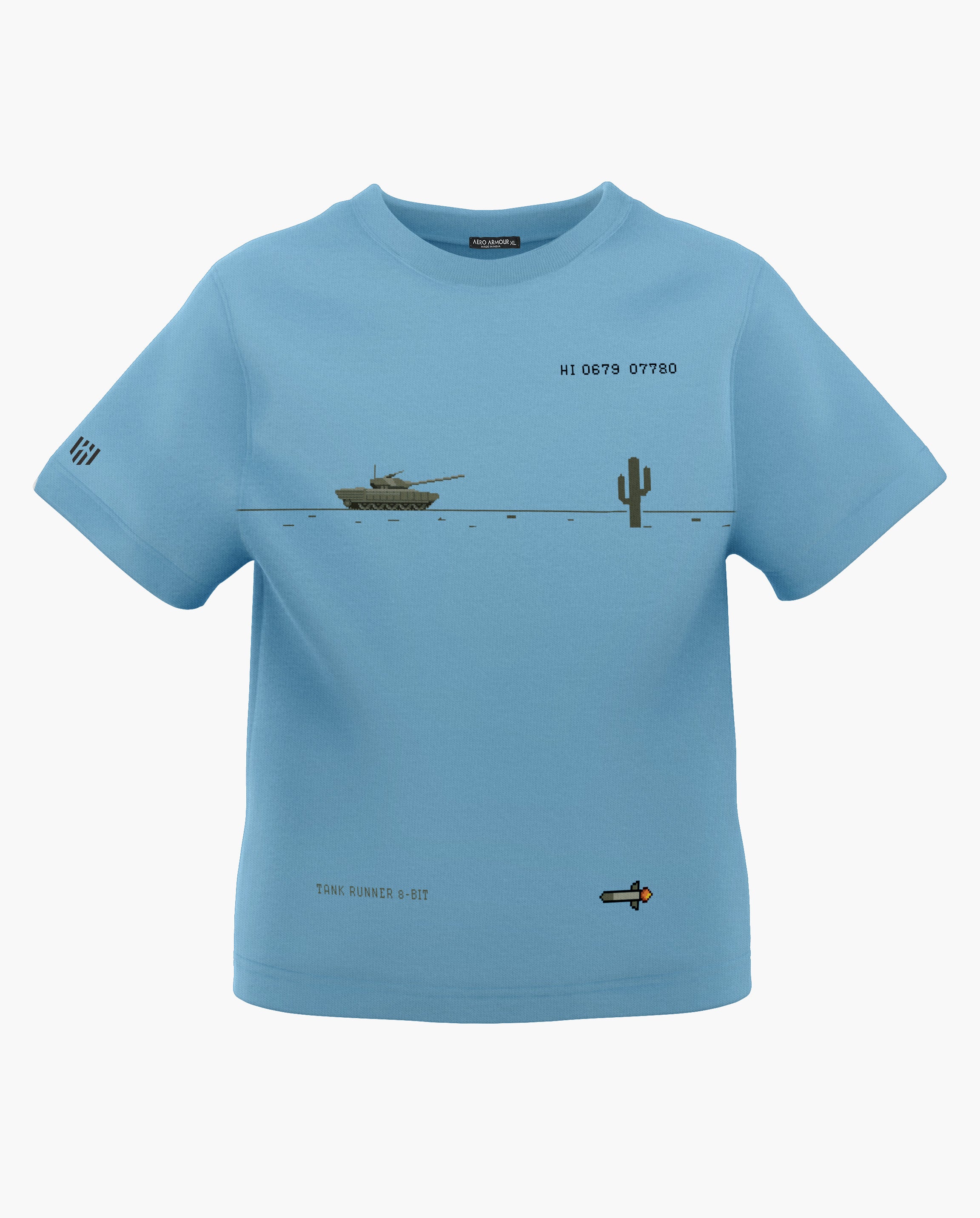 Tank Runner 8-Bit Kids T-Shirt