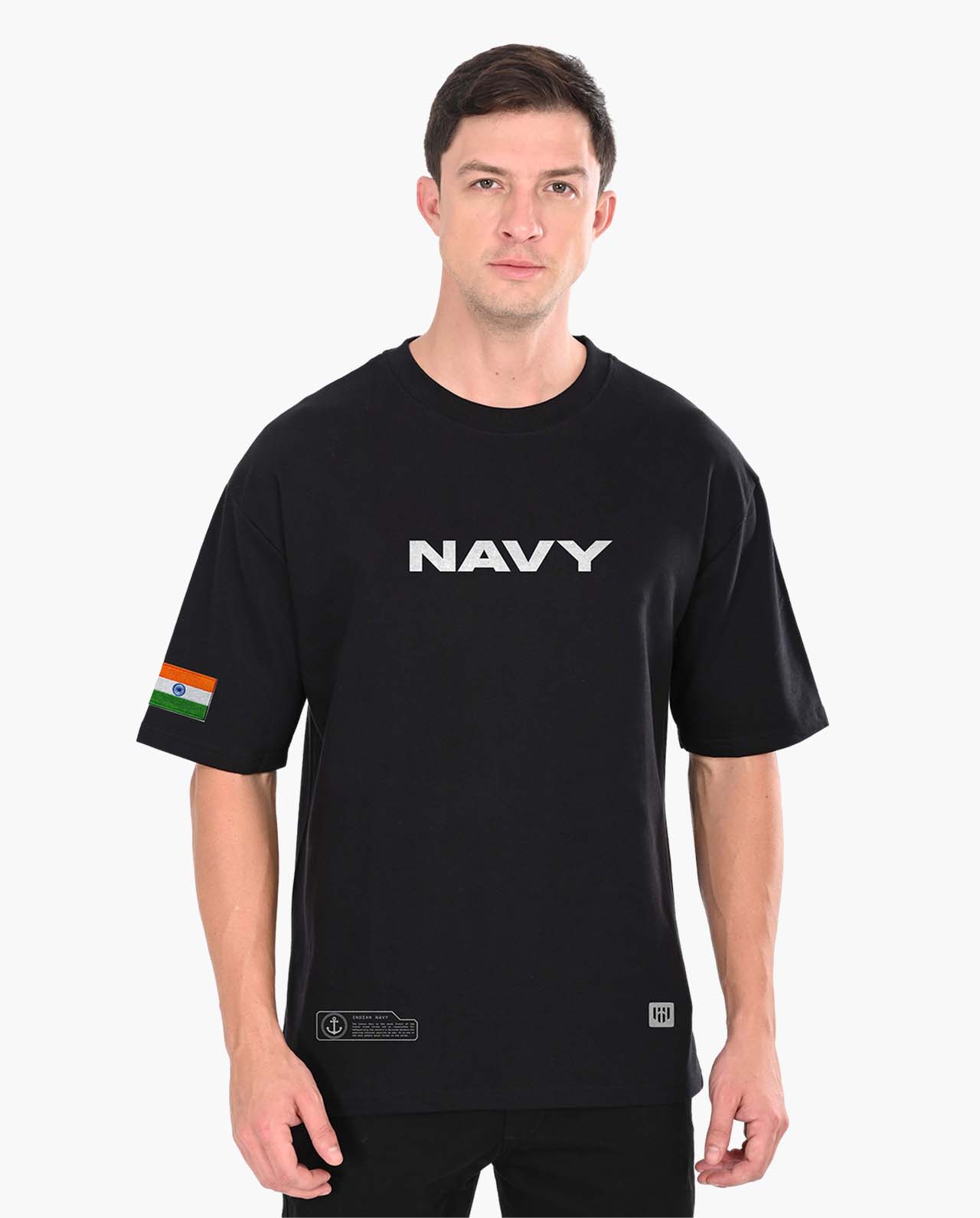 Navy Pride Oversized T-Shirt - CS