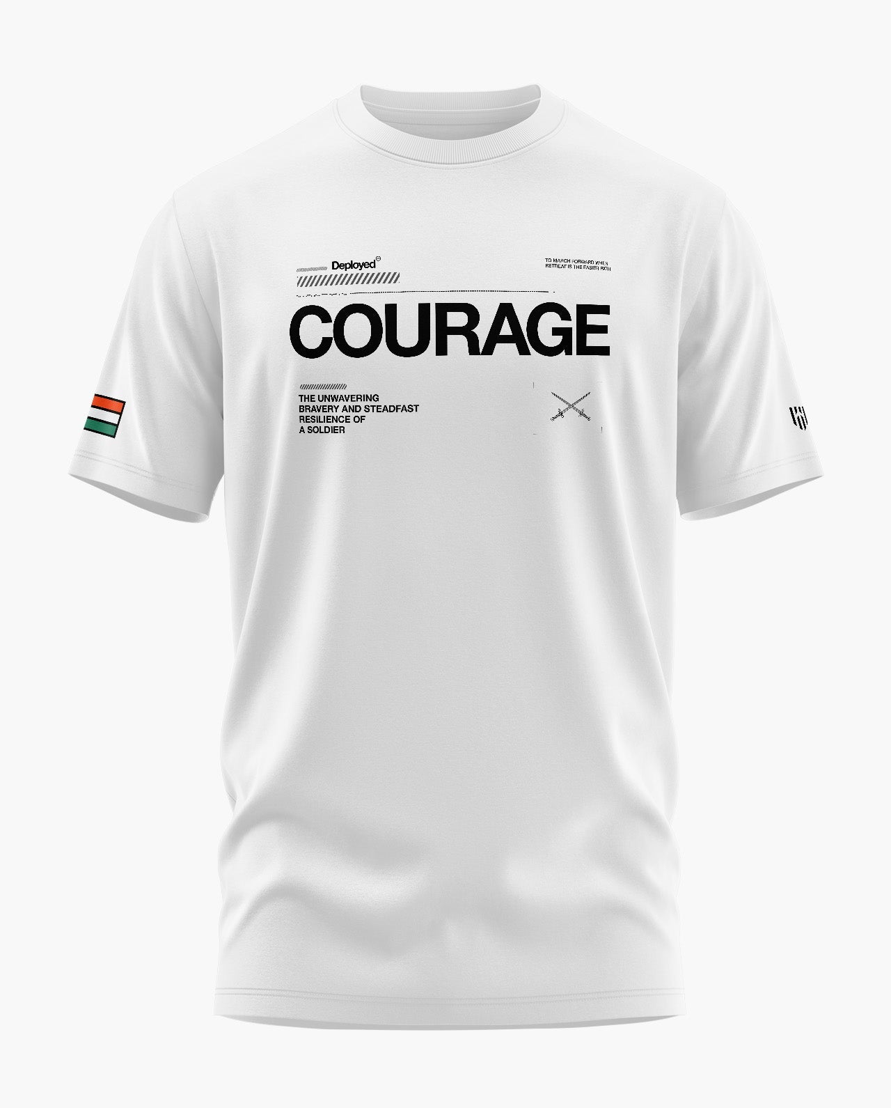Courage Signature LuxeSoft Cotton T-Shirt - CS