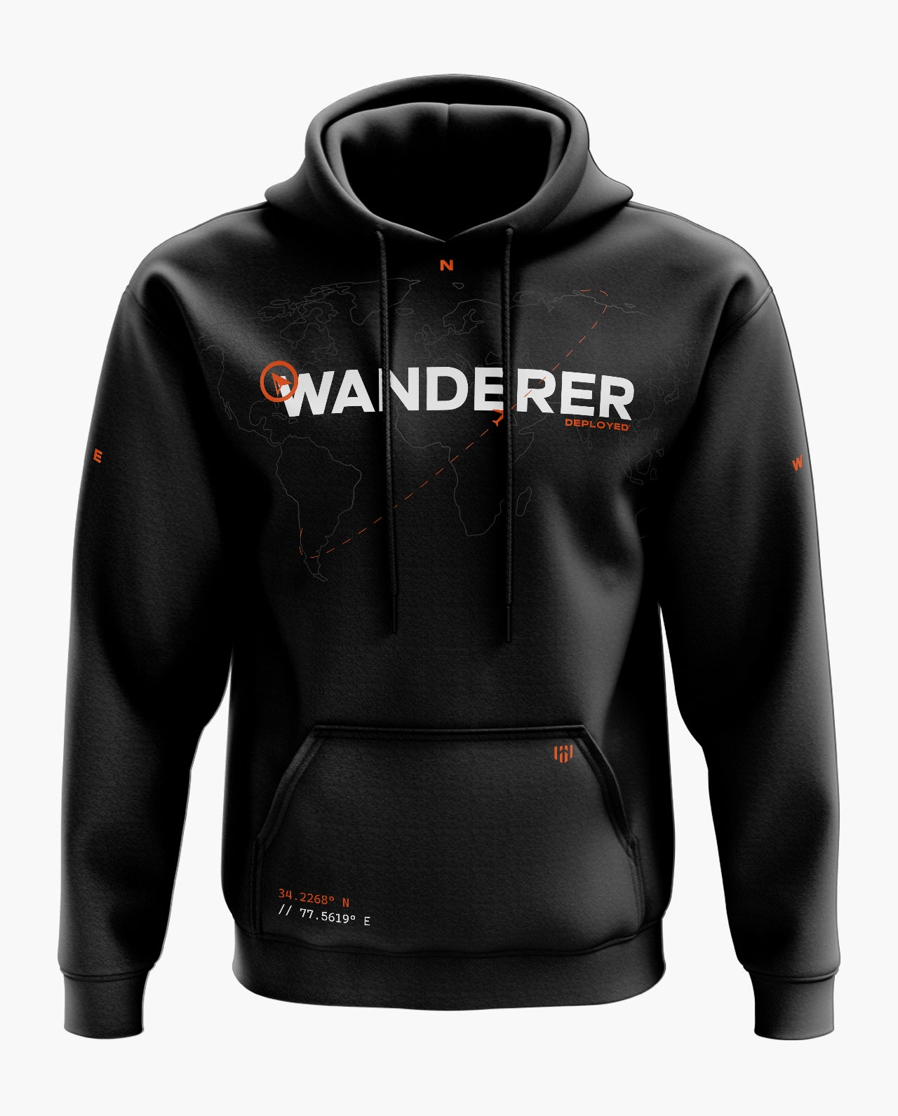 Wanderer Deployed Snow Soft Premium Hoodie