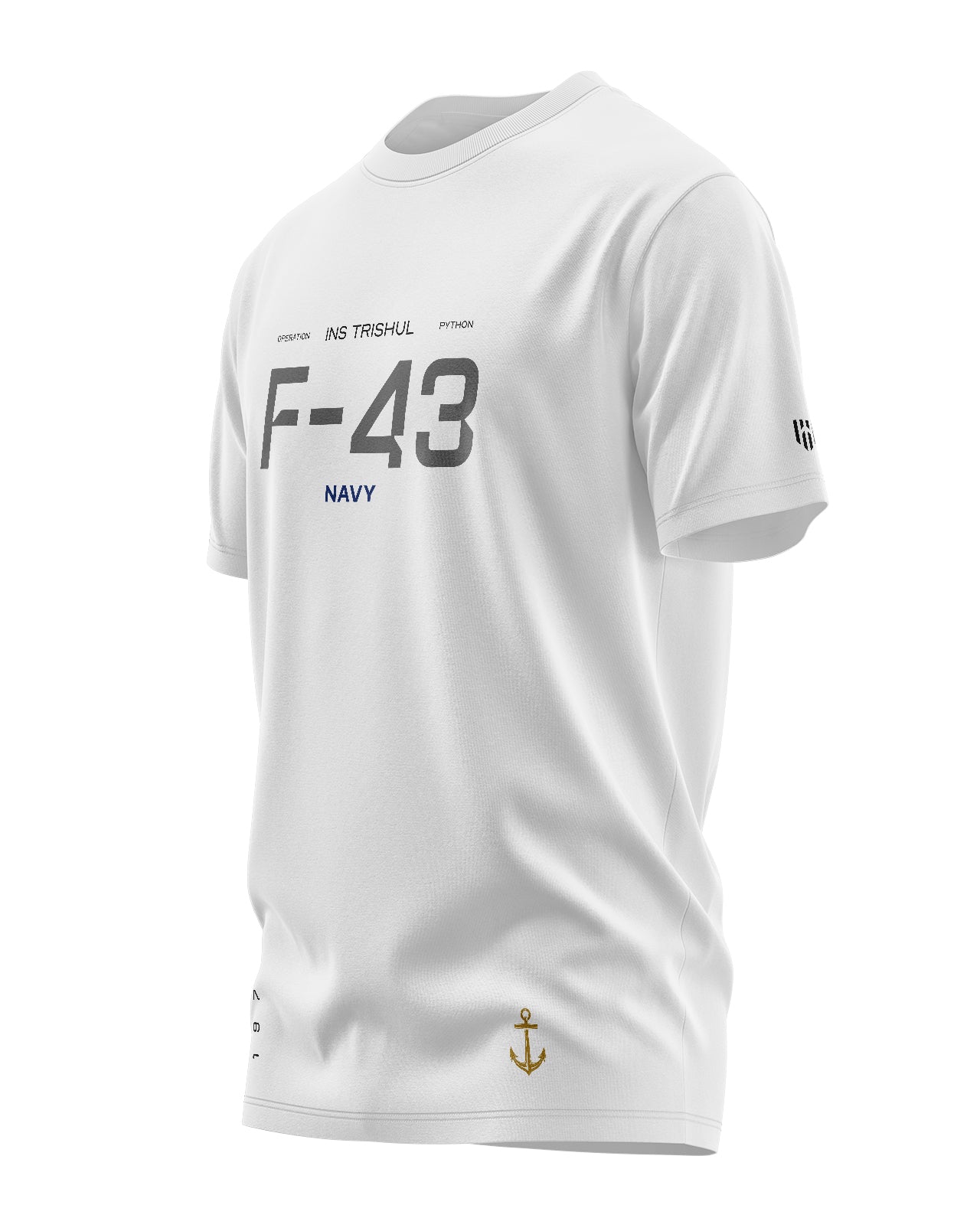 INS Trishul Signature LuxeSoft Cotton T-Shirt