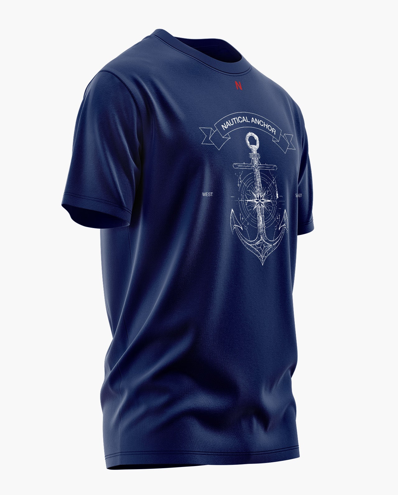 Nautical Anchor Signature LuxeSoft Cotton T-Shirt