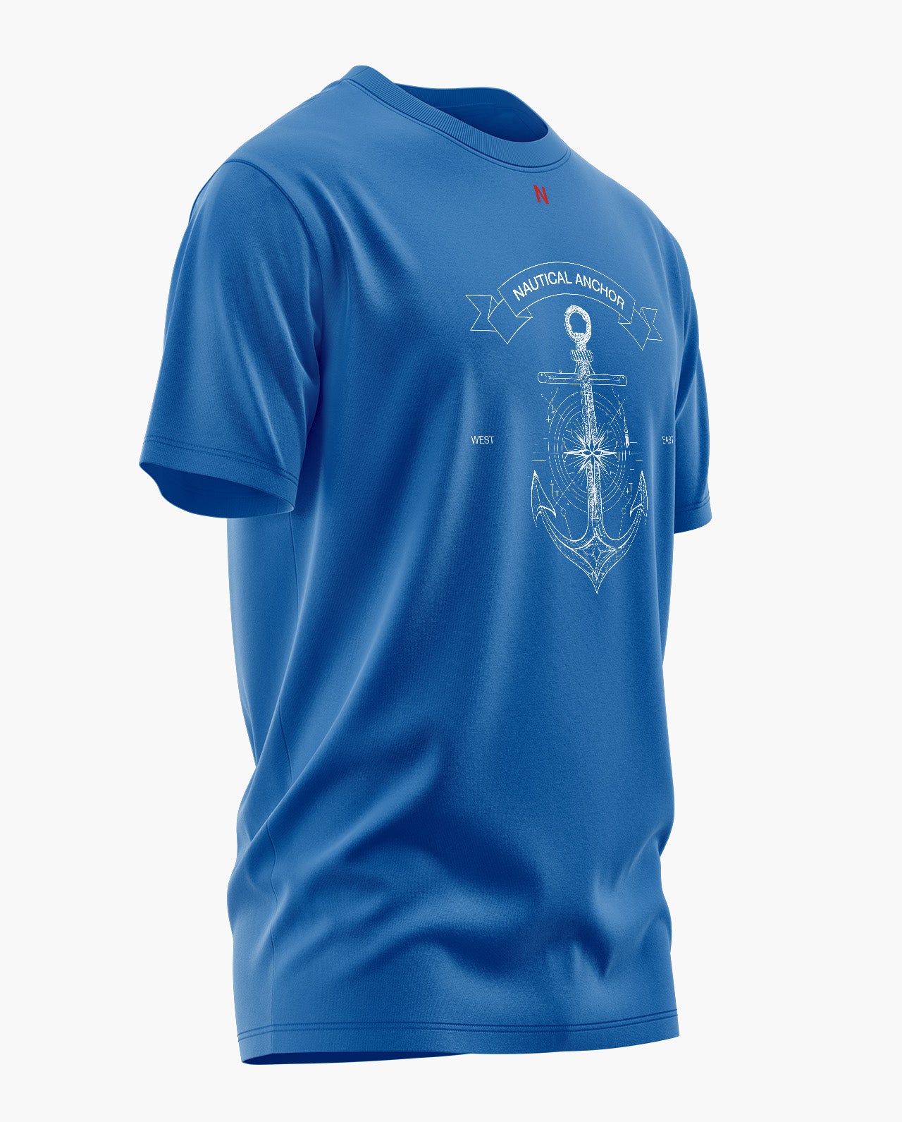 Nautical Anchor Signature LuxeSoft Cotton T-Shirt