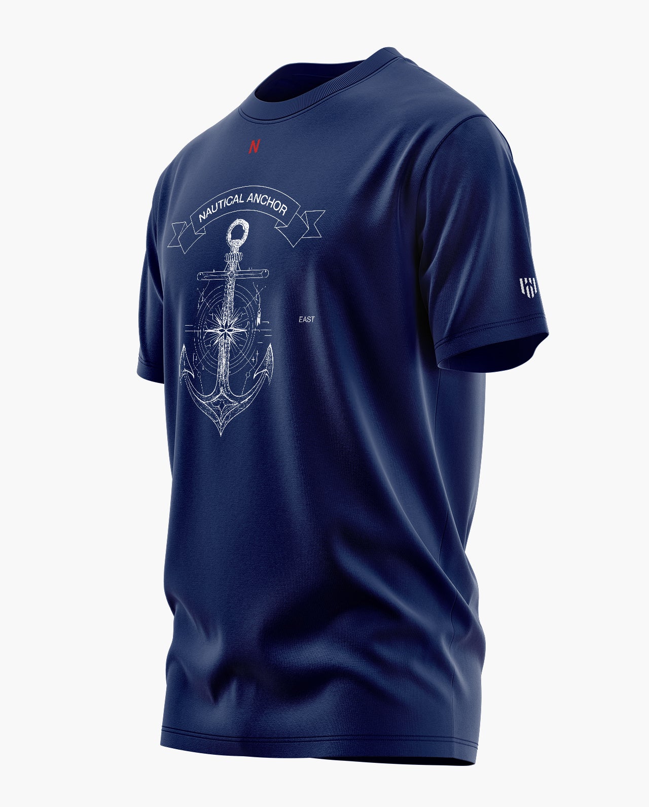 Nautical Anchor Signature LuxeSoft Cotton T-Shirt