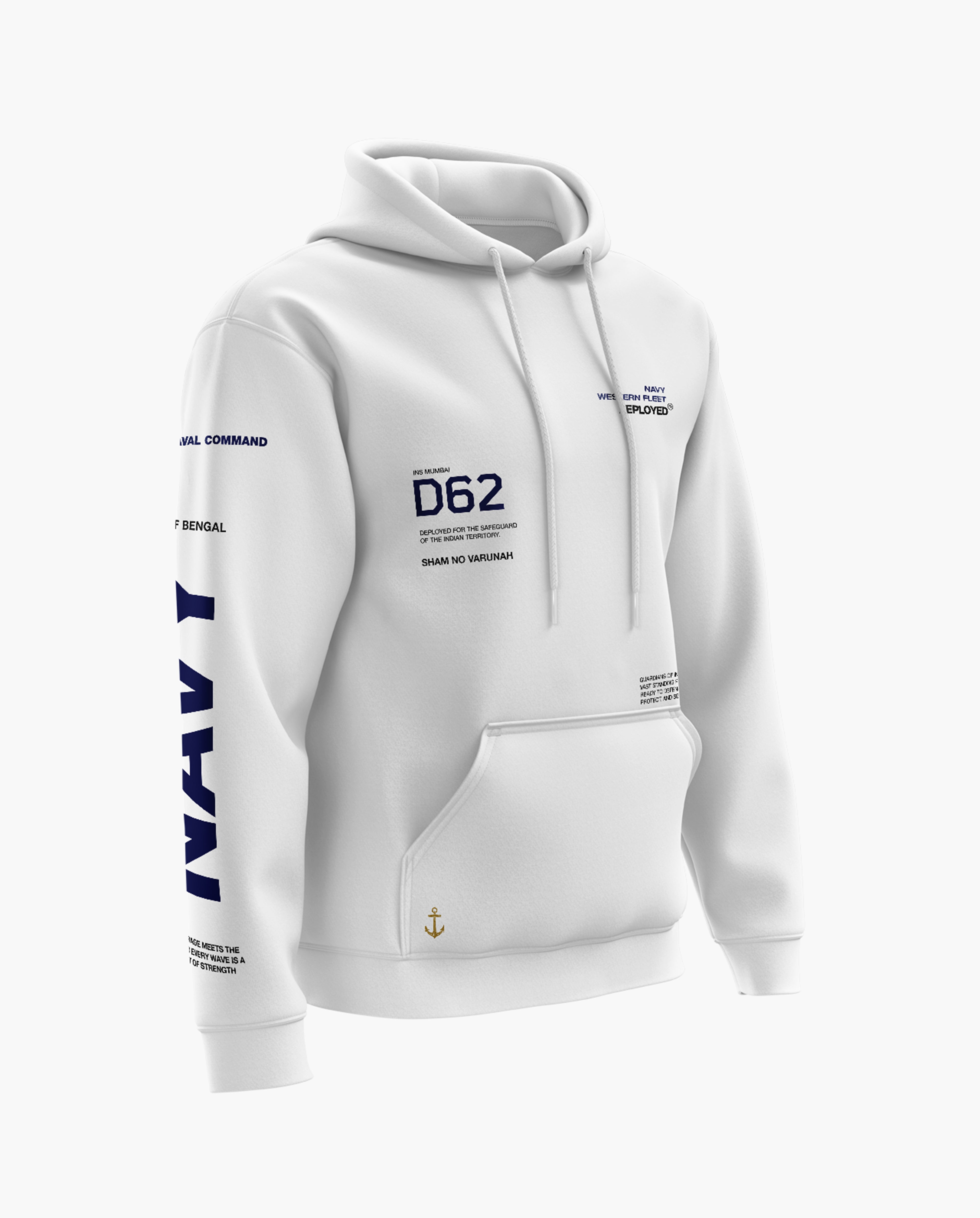 Navy Deployed Hoodie