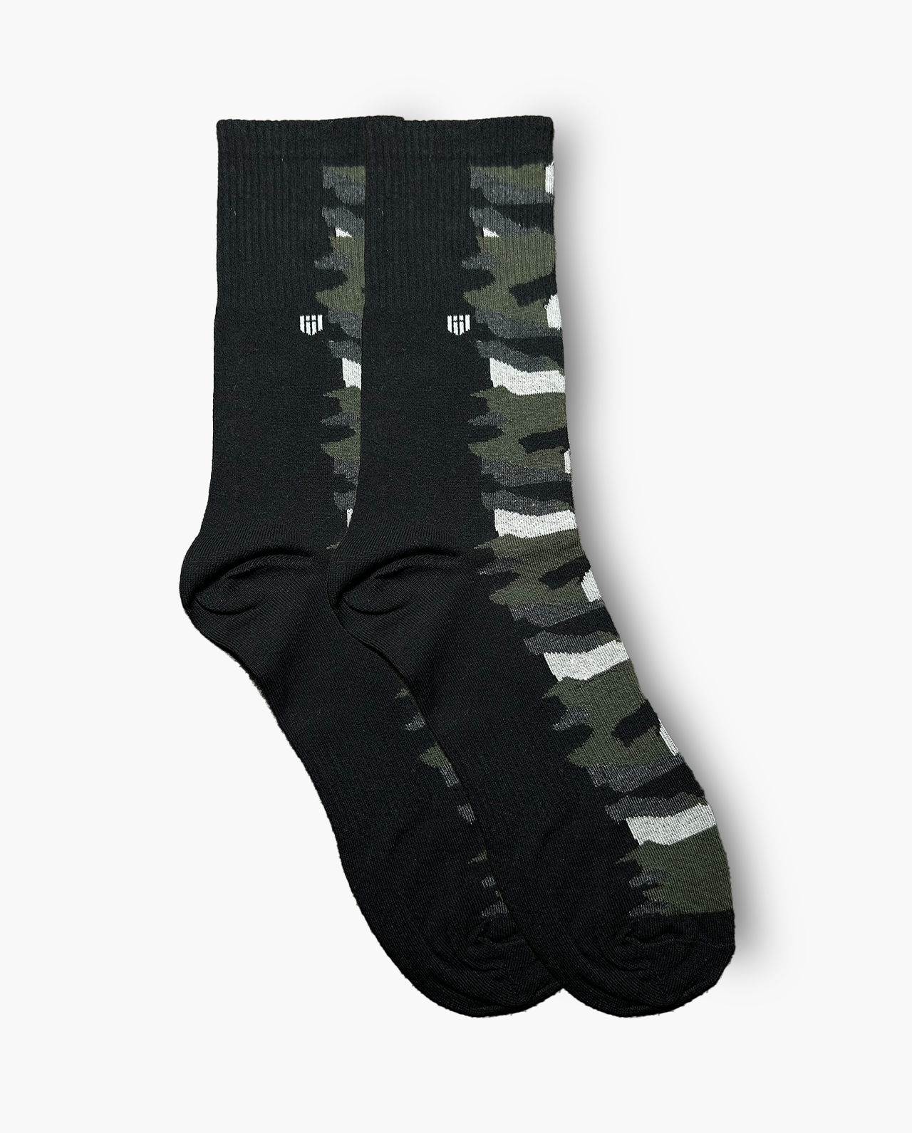 Military Camo Crew Socks