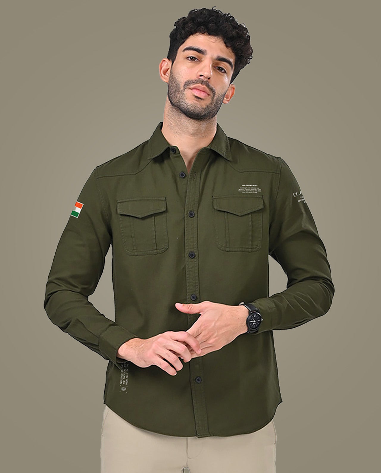 INDIA Tactical Cargo Shirt