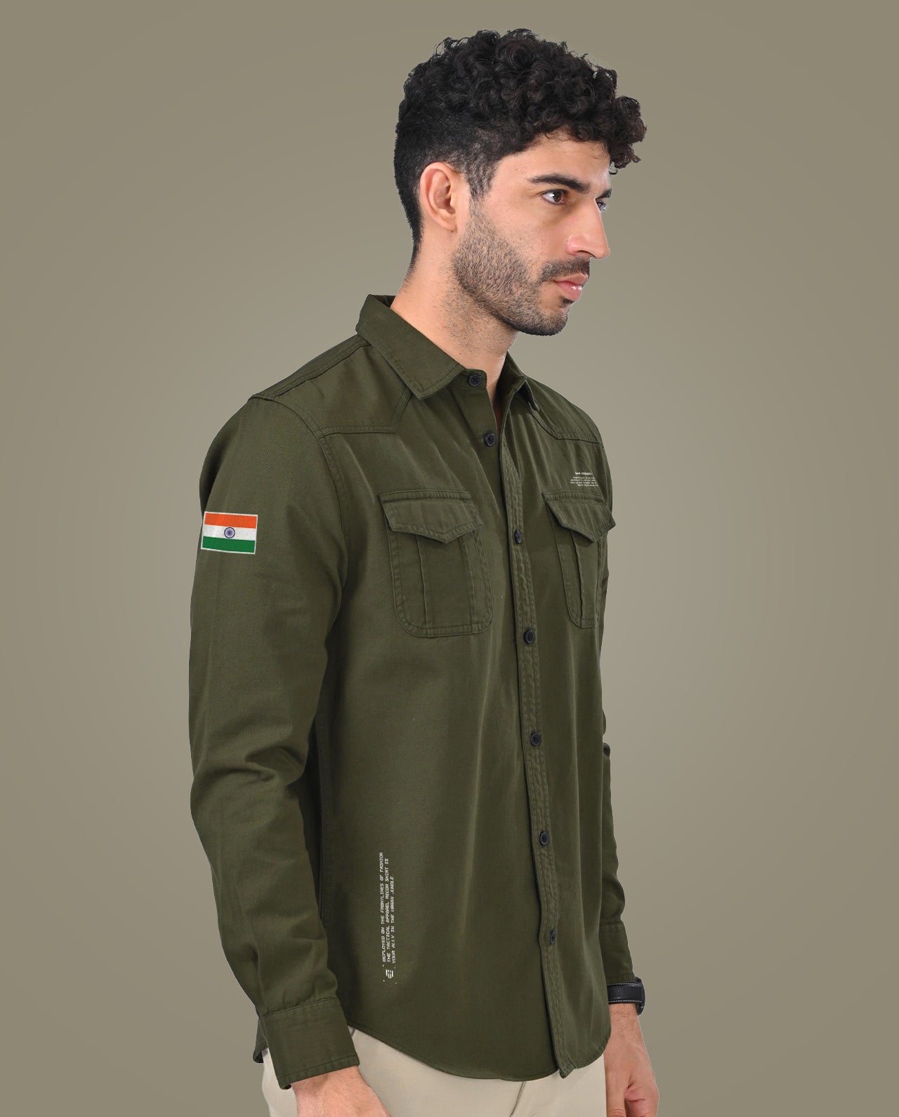 INDIA Tactical Cargo Shirt