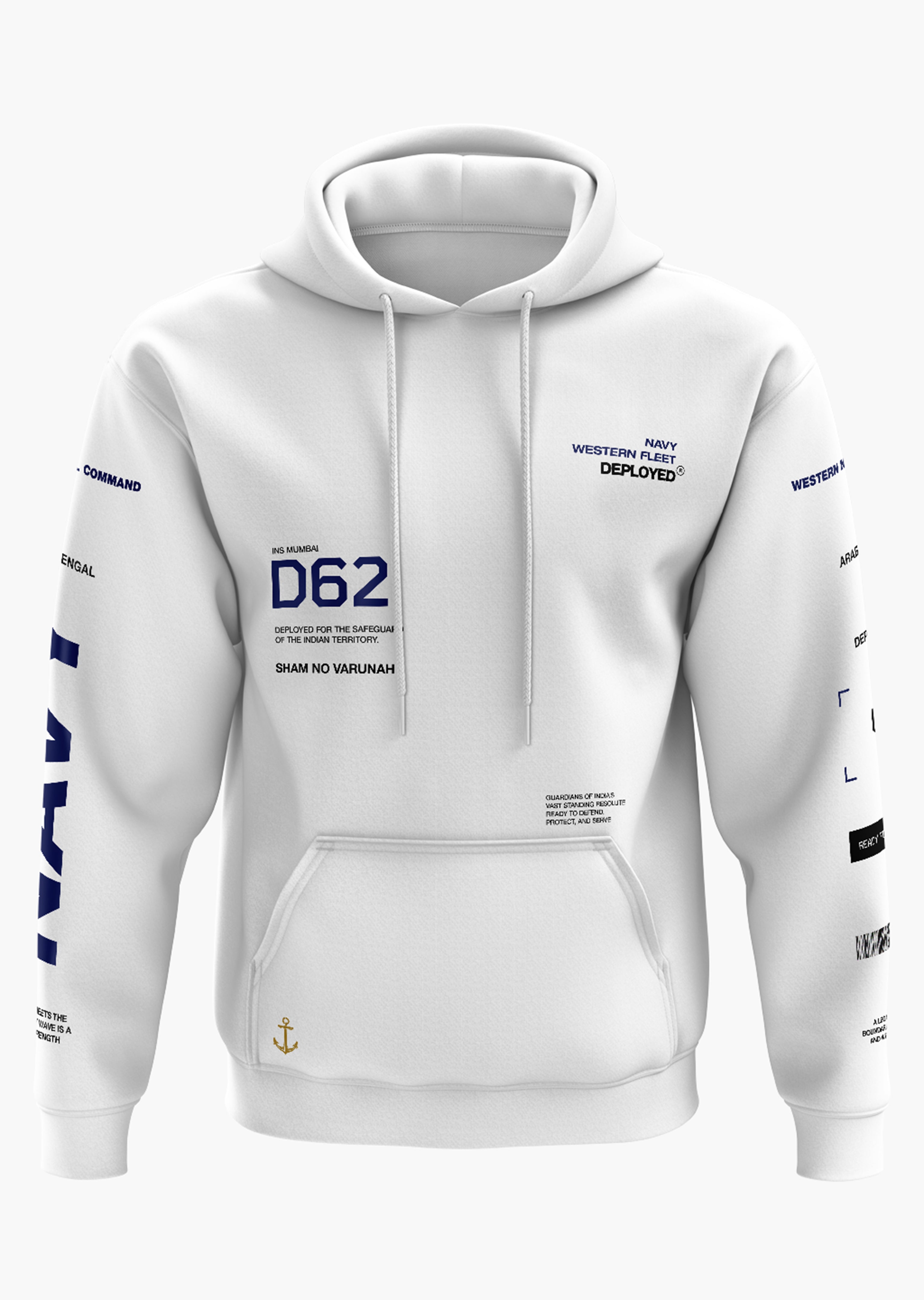 Navy Deployed Hoodie