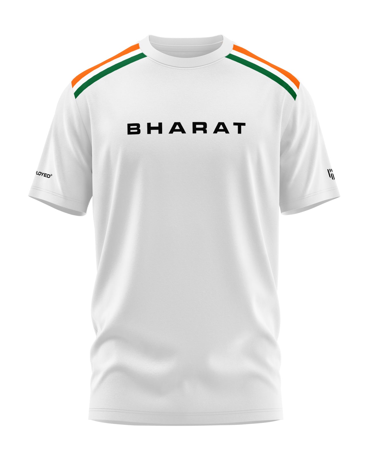 Bharat Tricolor Prestige Signature Luxesoft Cotton T-Shirt