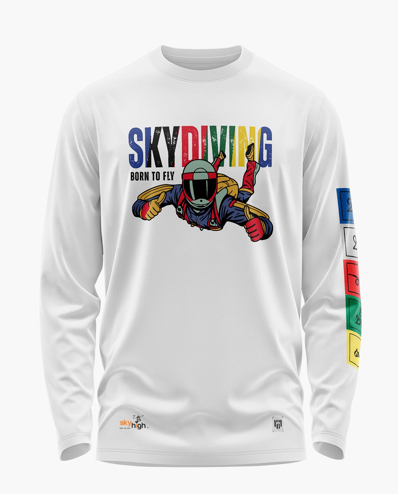 Skyborne Signature Luxesoft Cotton Full Sleeve T-Shirt