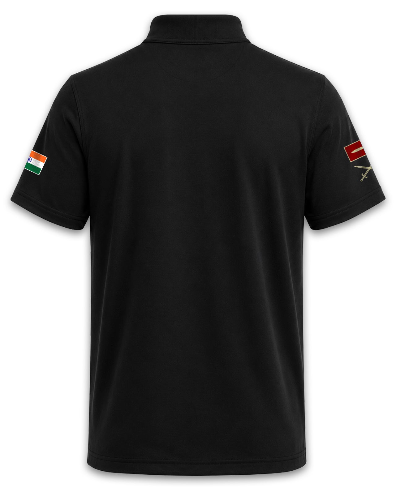 ARMY UNIFORM Zipper Polo T-Shirt