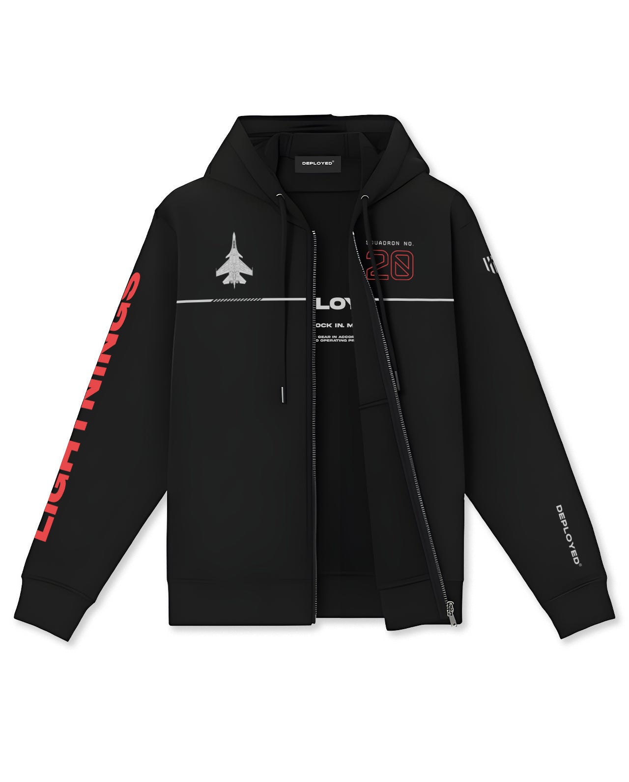 Lightnings Sqdn Zipper Hoodie