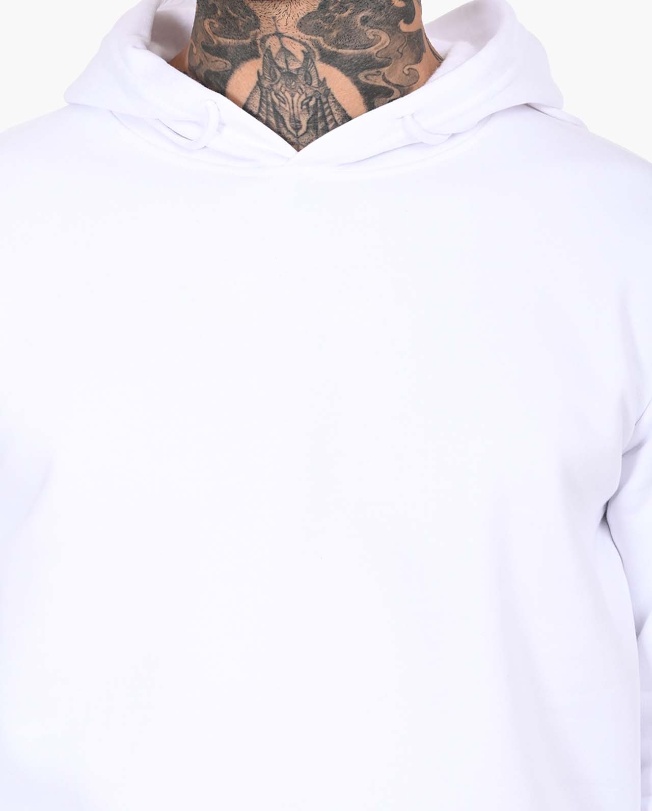 Decluttered White Hoodie