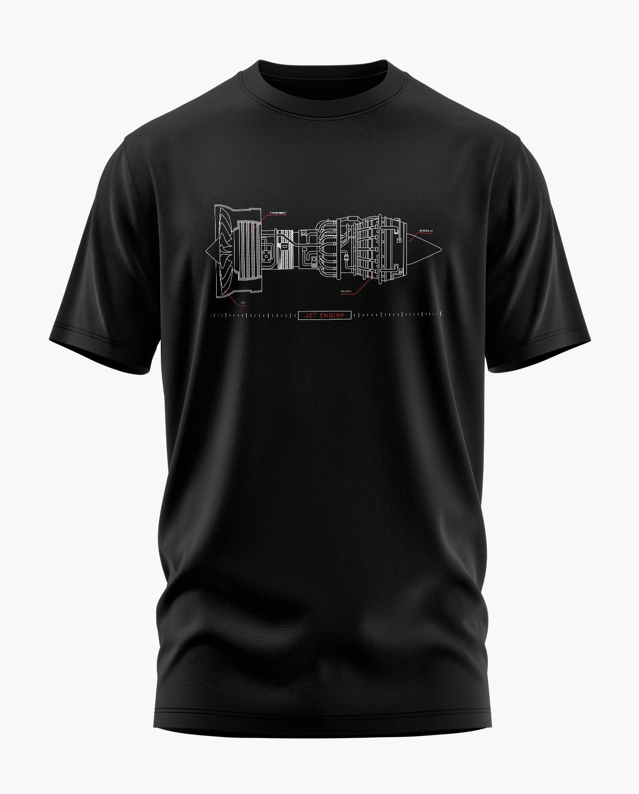 Jet Engine T-Shirt - Aero Armour