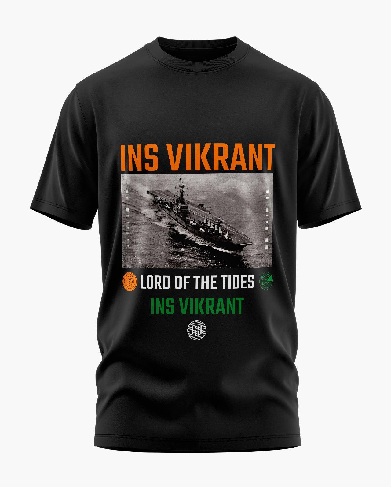 INS Vikrant Lord of The Tides T-Shirt - Aero Armour