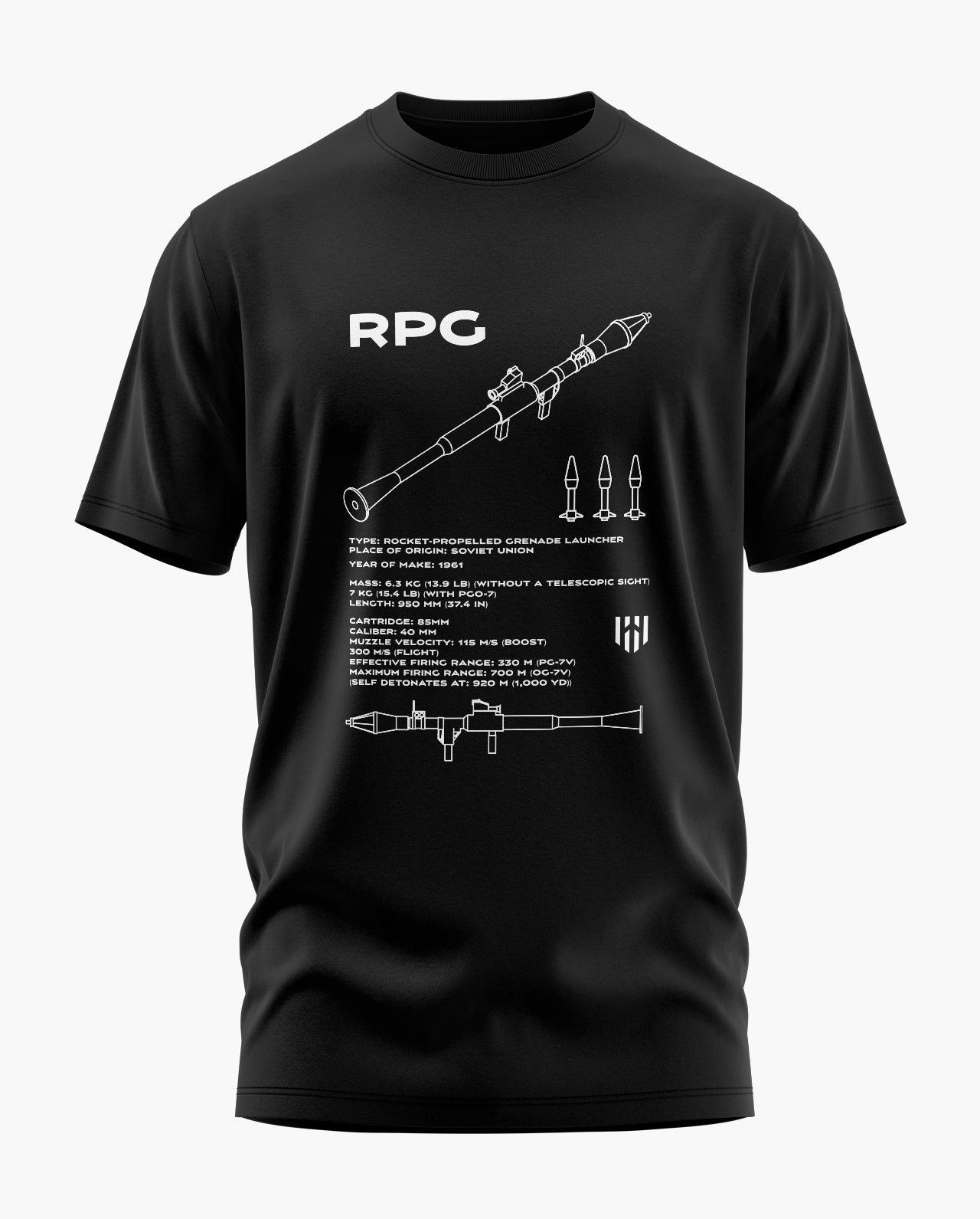 RPG Blueprint T-Shirt - Aero Armour