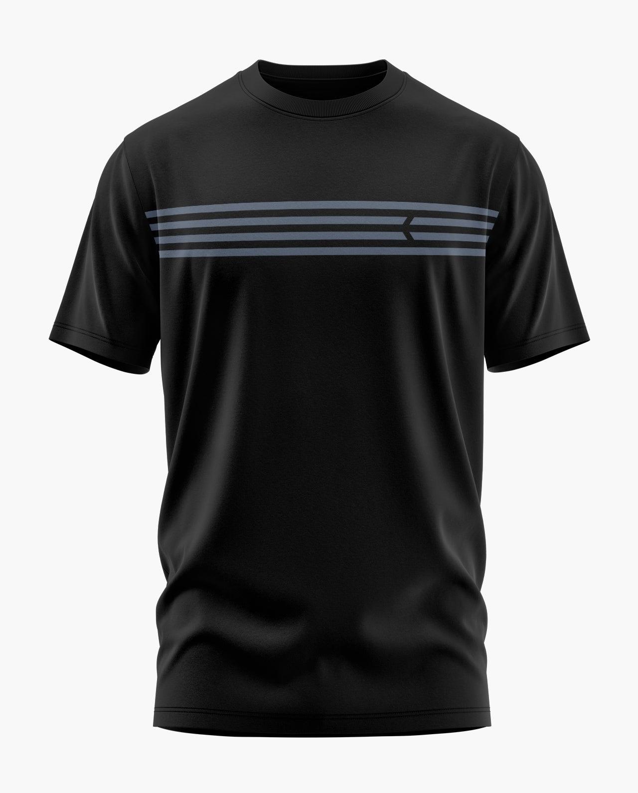 Aero Armour Organic Logo Stripe T-Shirt - Aero Armour