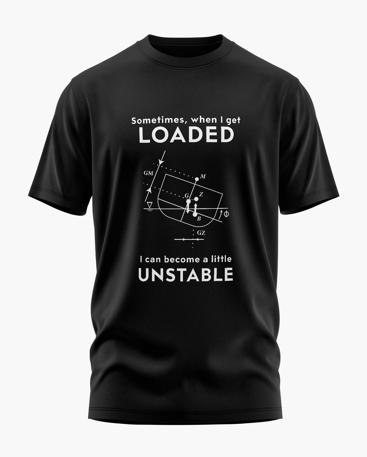 Unstable When Loaded T-Shirt - Aero Armour