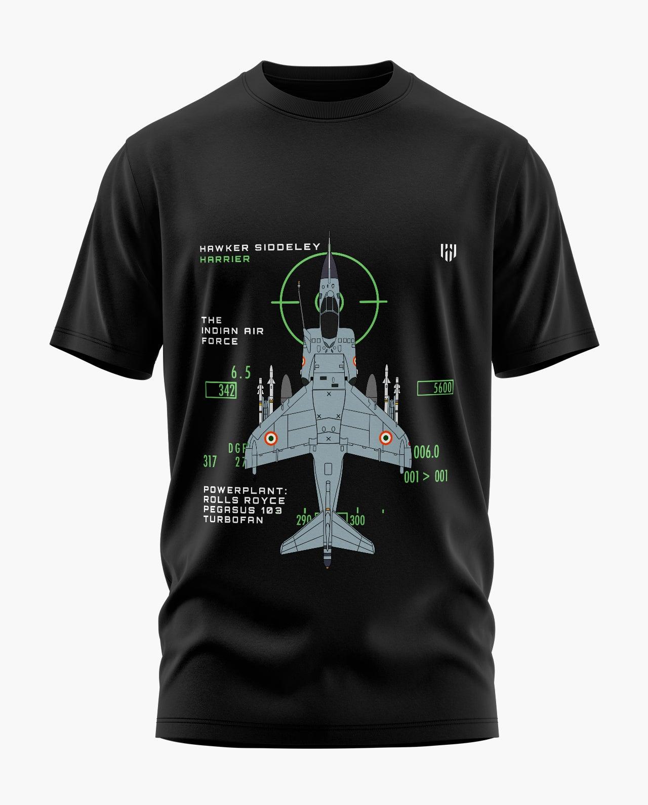 Harrier Jump Jet Indian Air Force T-Shirt - Aero Armour