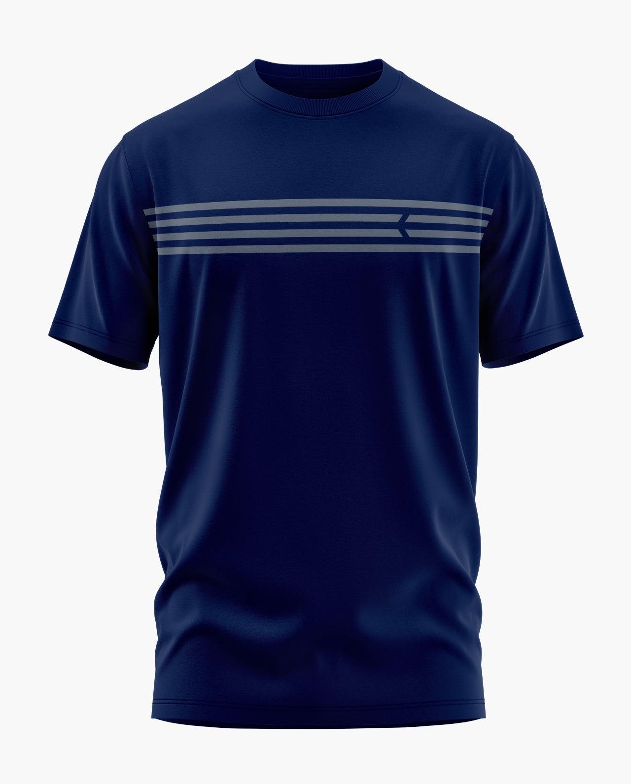 Aero Armour Organic Logo Stripe T-Shirt - Aero Armour