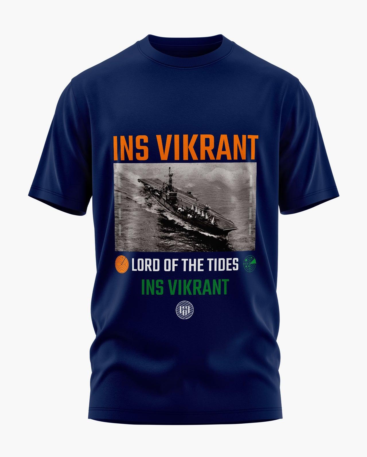 INS Vikrant Lord of The Tides T-Shirt - Aero Armour