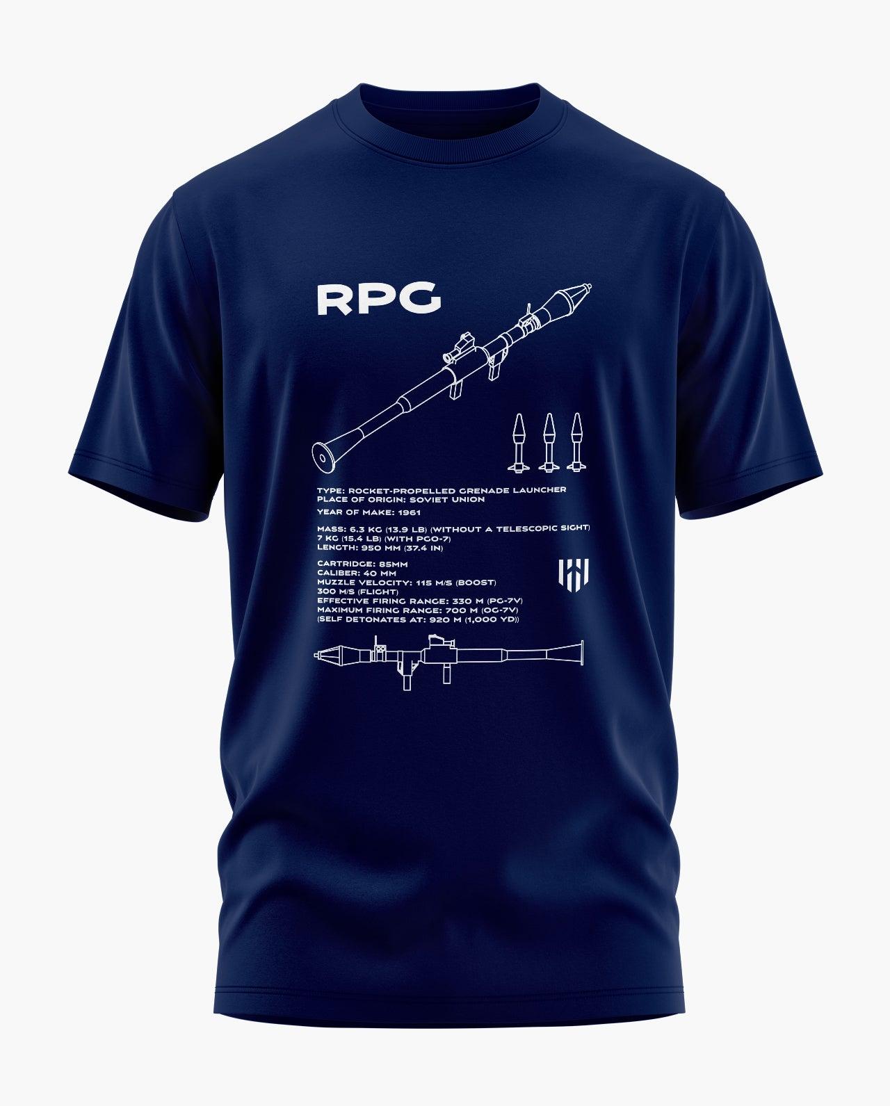 RPG Blueprint T-Shirt - Aero Armour