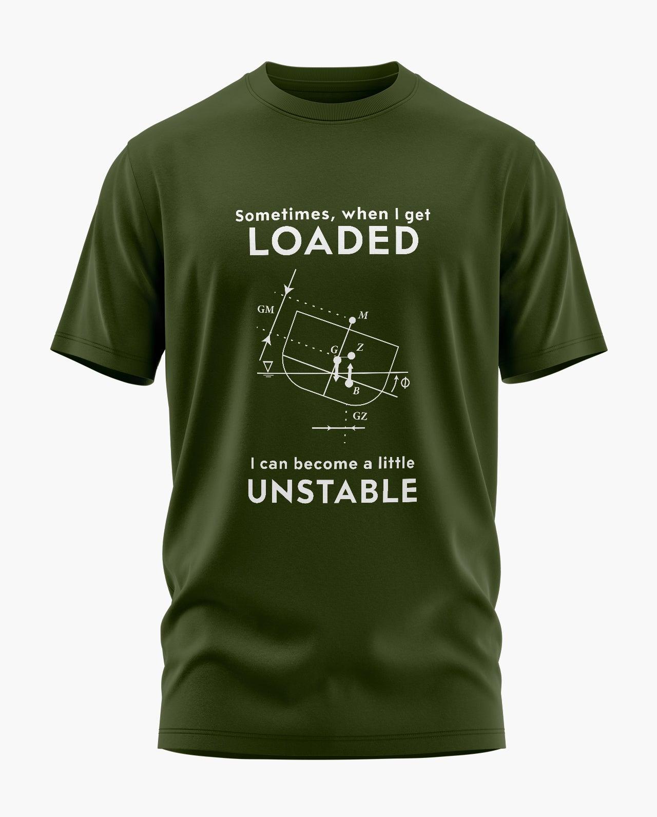 Unstable When Loaded T-Shirt - Aero Armour