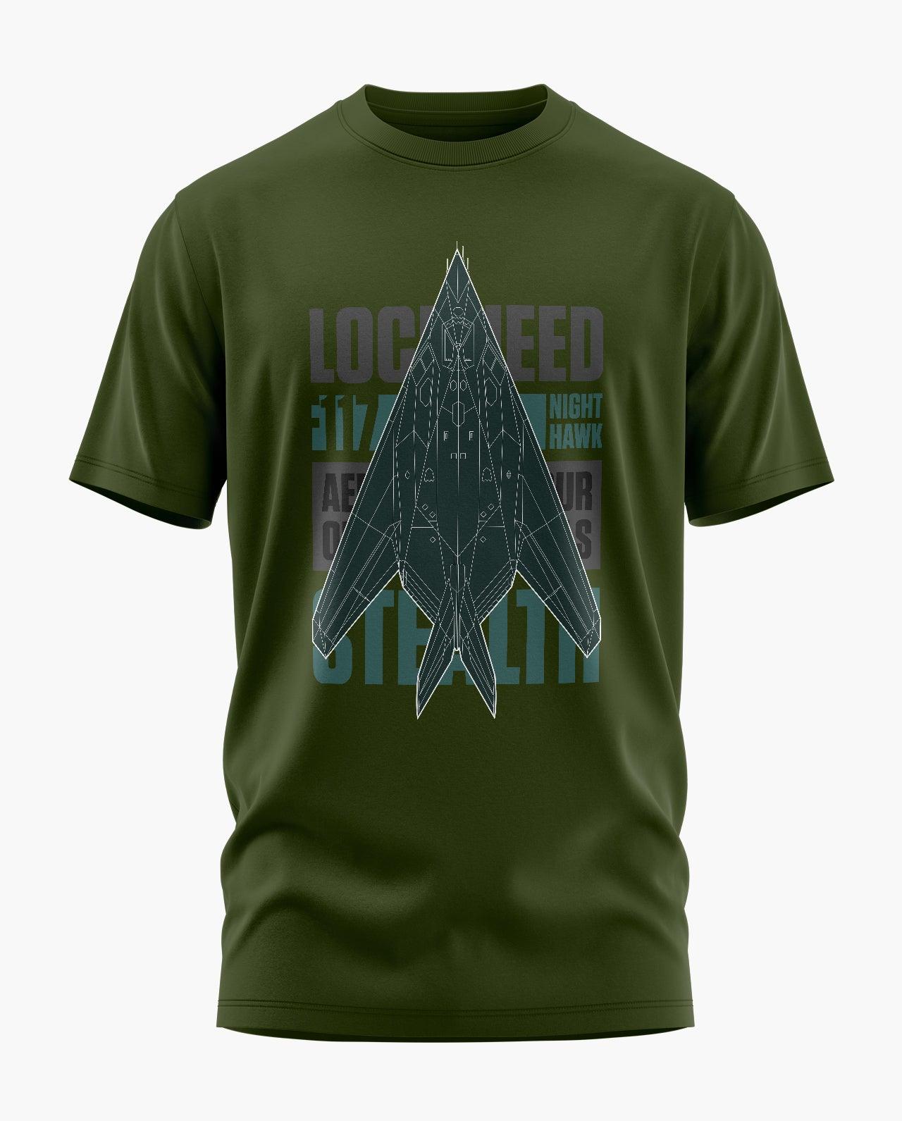 Lockheed F117 Nighthawk T-Shirt - Aero Armour