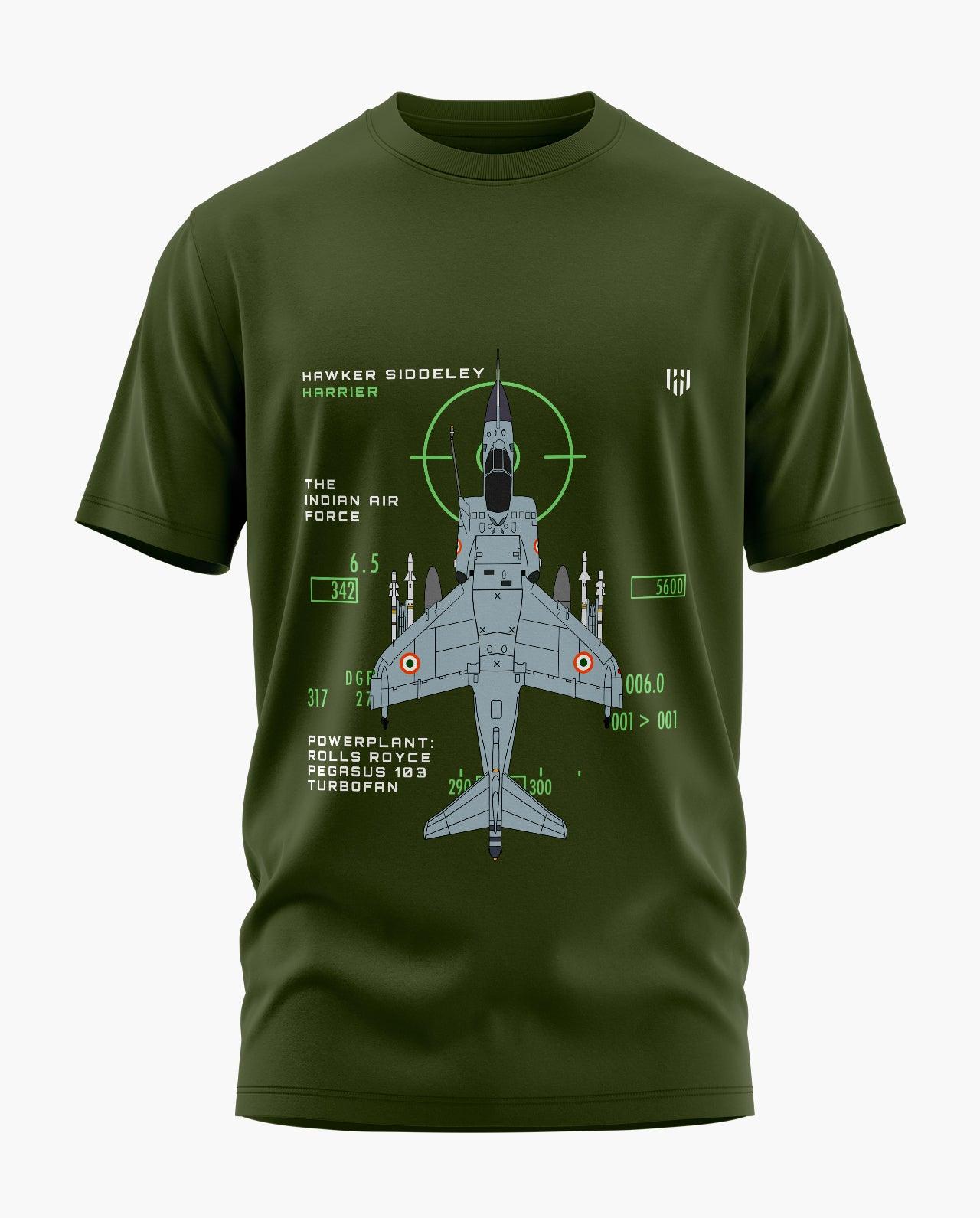 Harrier Jump Jet Indian Air Force T-Shirt - Aero Armour