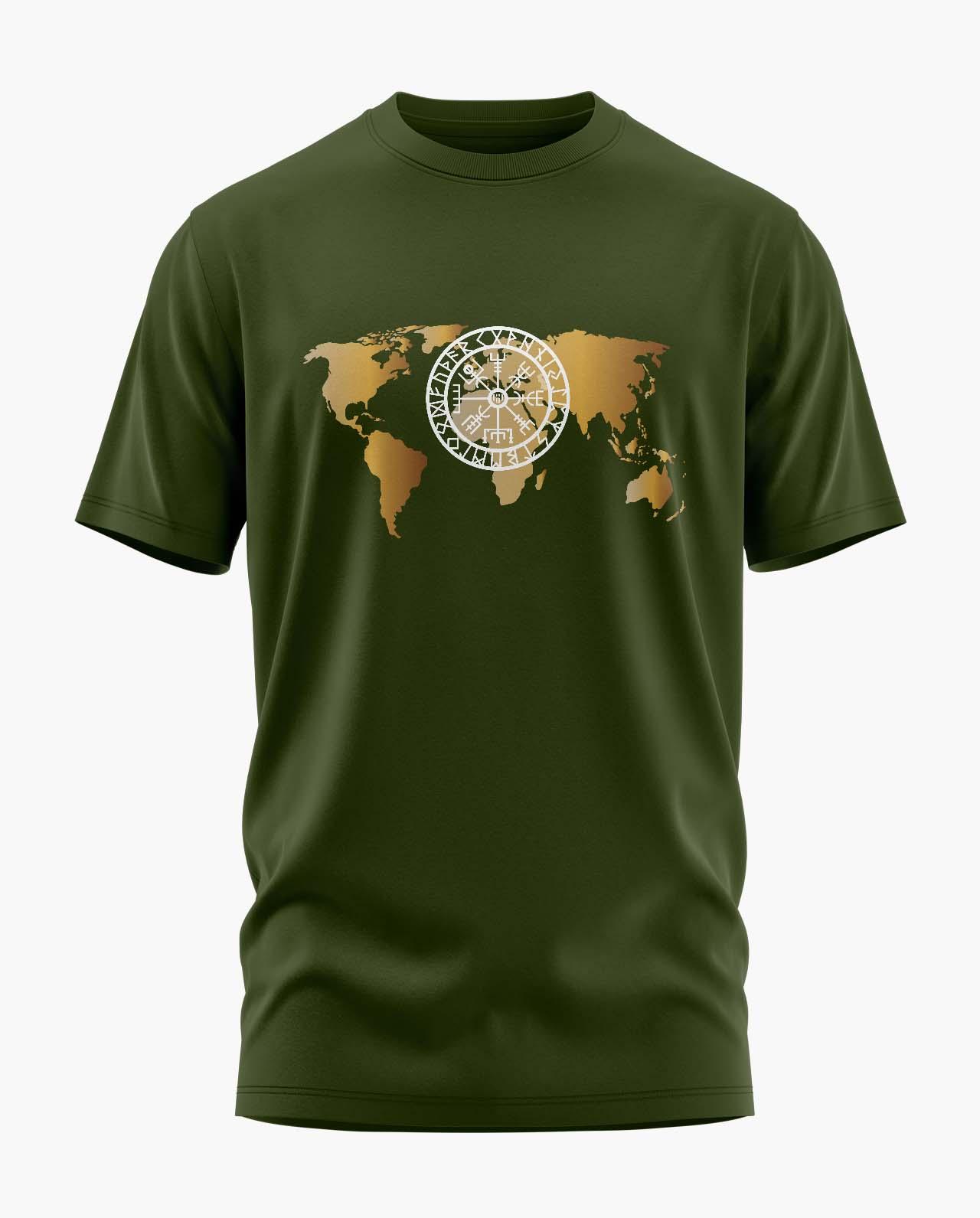 Nautical Compass T-Shirt - Aero Armour
