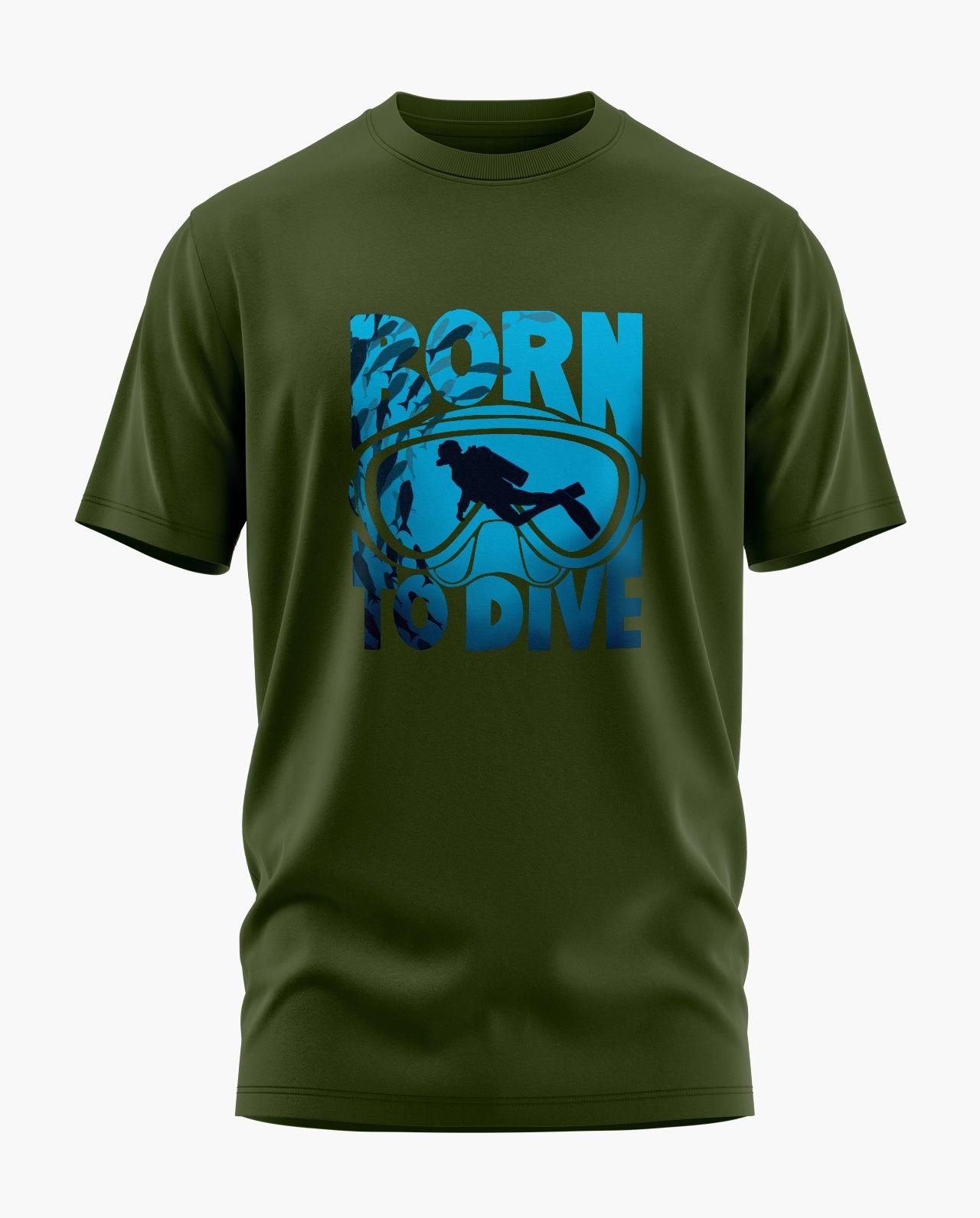 Born To Dive T-Shirt - Aero Armour