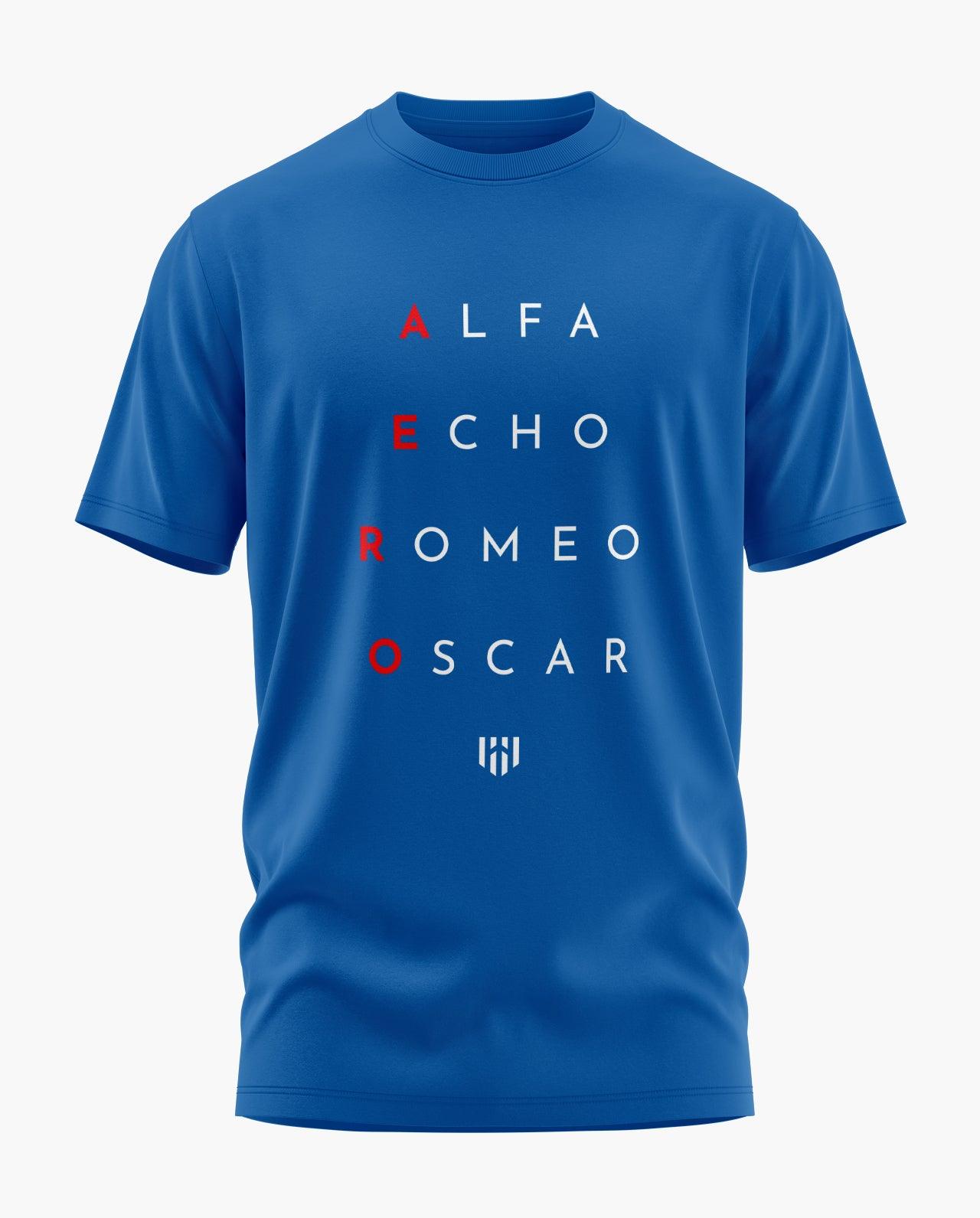 Alpha Echo Romeo Oscar T-Shirt - Aero Armour