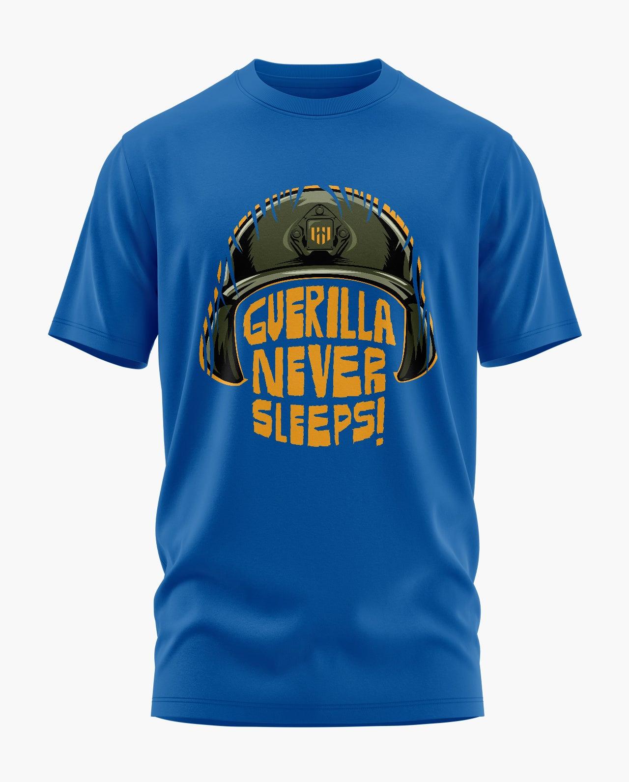 Guerilla Never Sleeps T-Shirt - Aero Armour