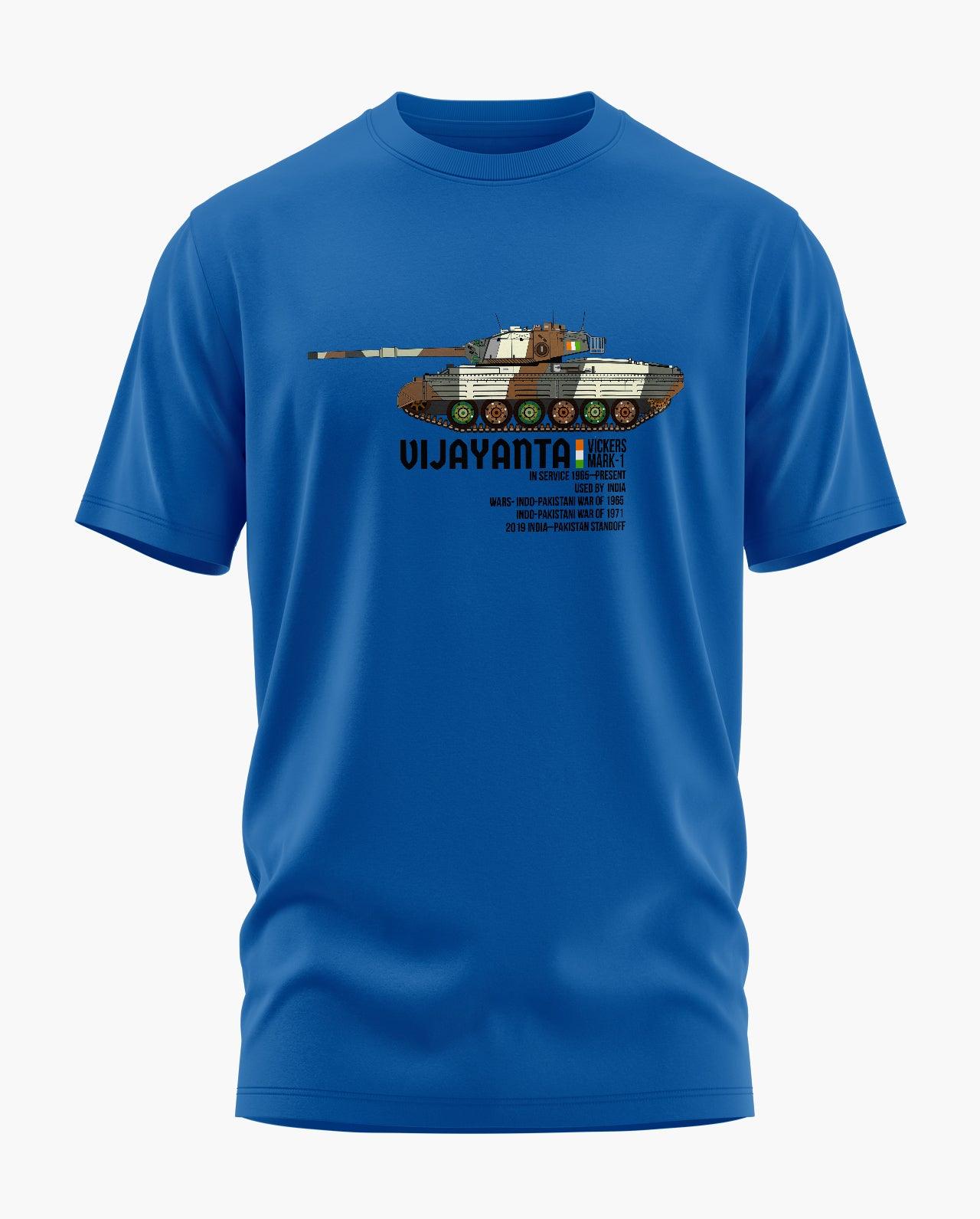 Vijayanta Vickers Mark-1 Tank T-Shirt - Aero Armour