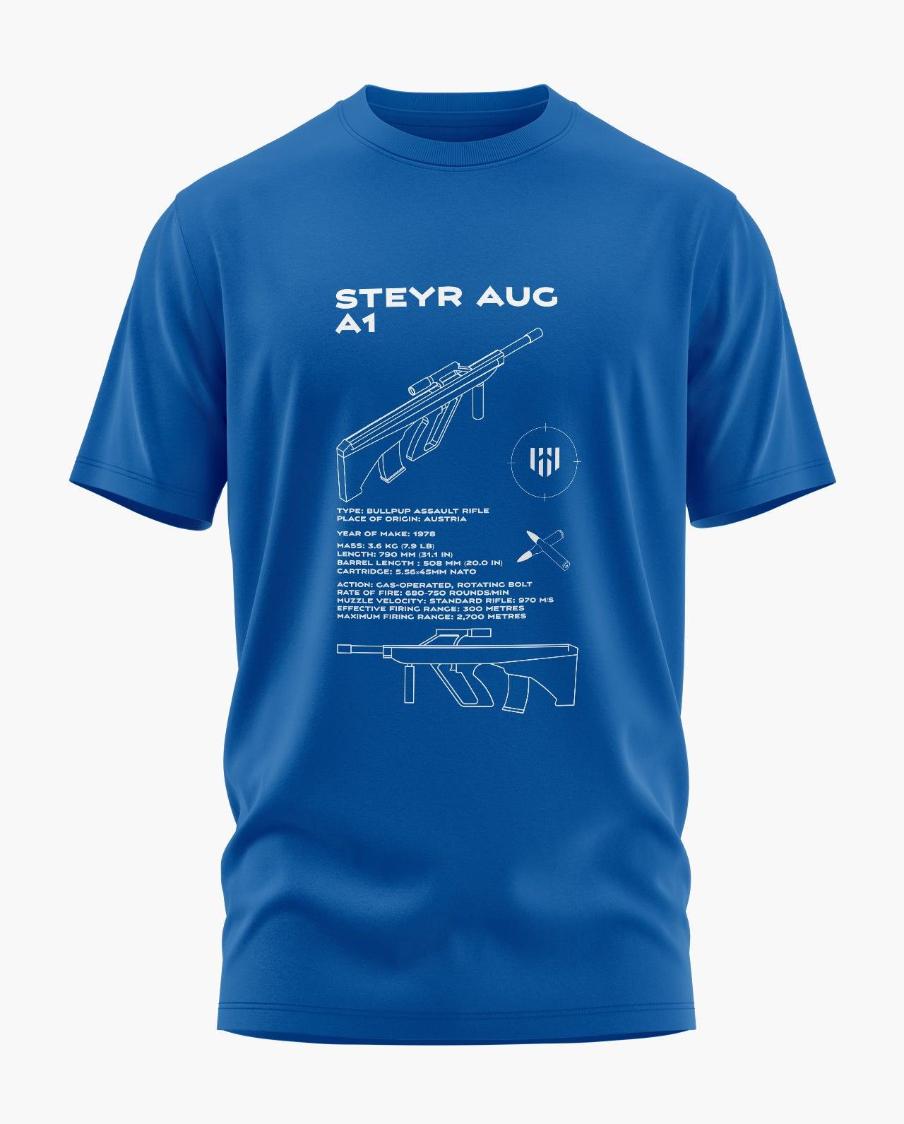 Styer AUG A1 Blueprint T-Shirt - Aero Armour