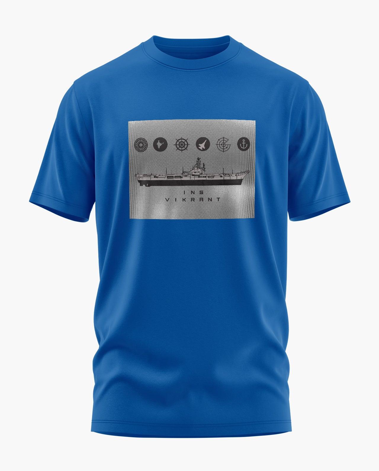 INS Vikrant Pictorial T-Shirt - Aero Armour