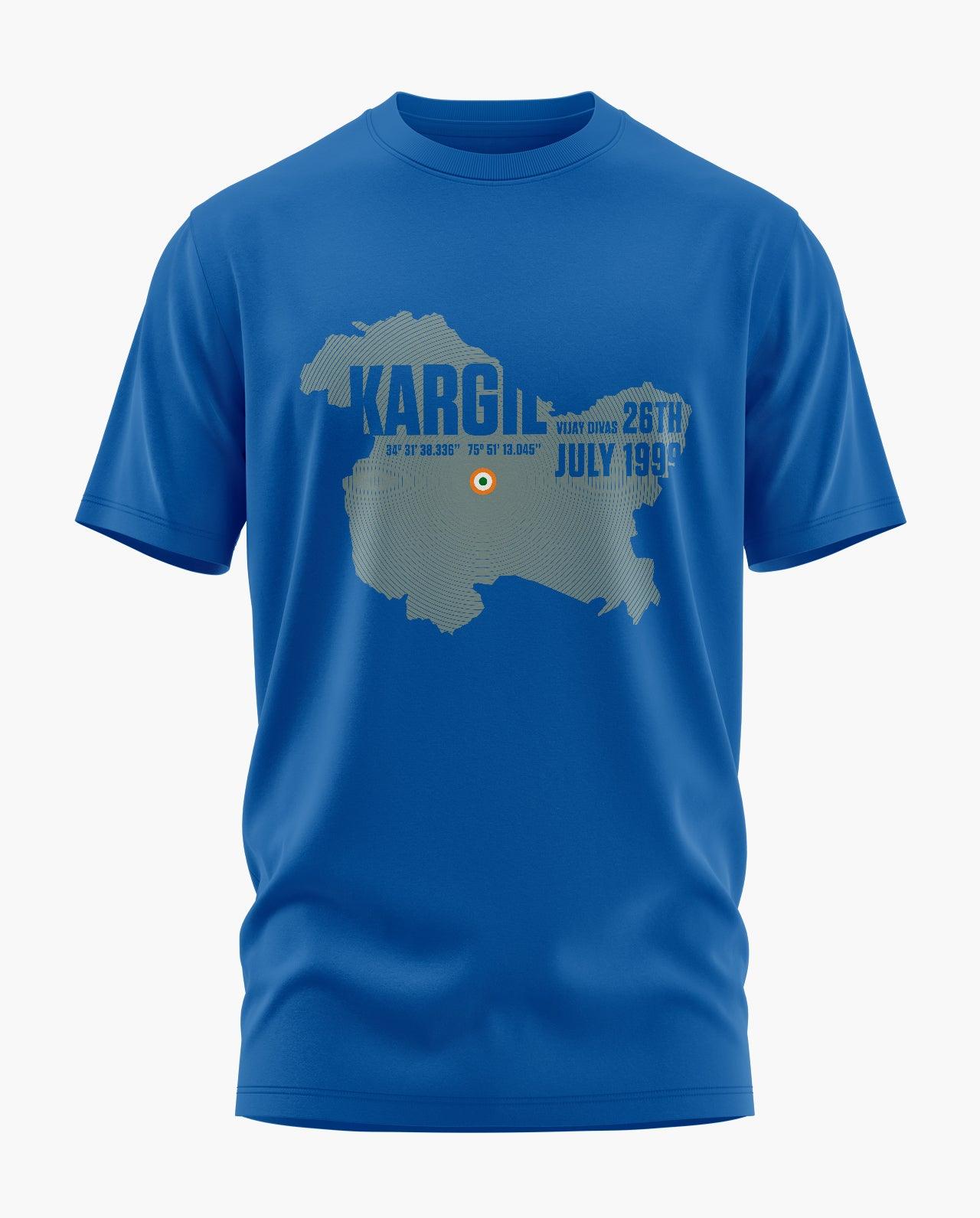 Kargil Map T-Shirt - Aero Armour