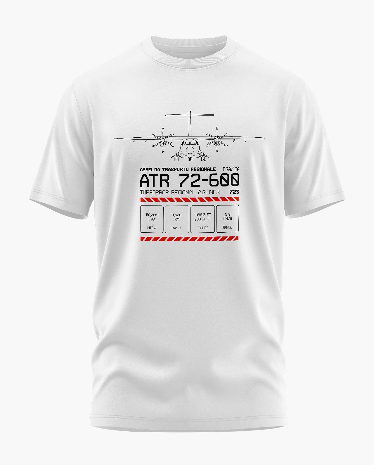 ATR 72 600 Blueprint T-Shirt - Aero Armour