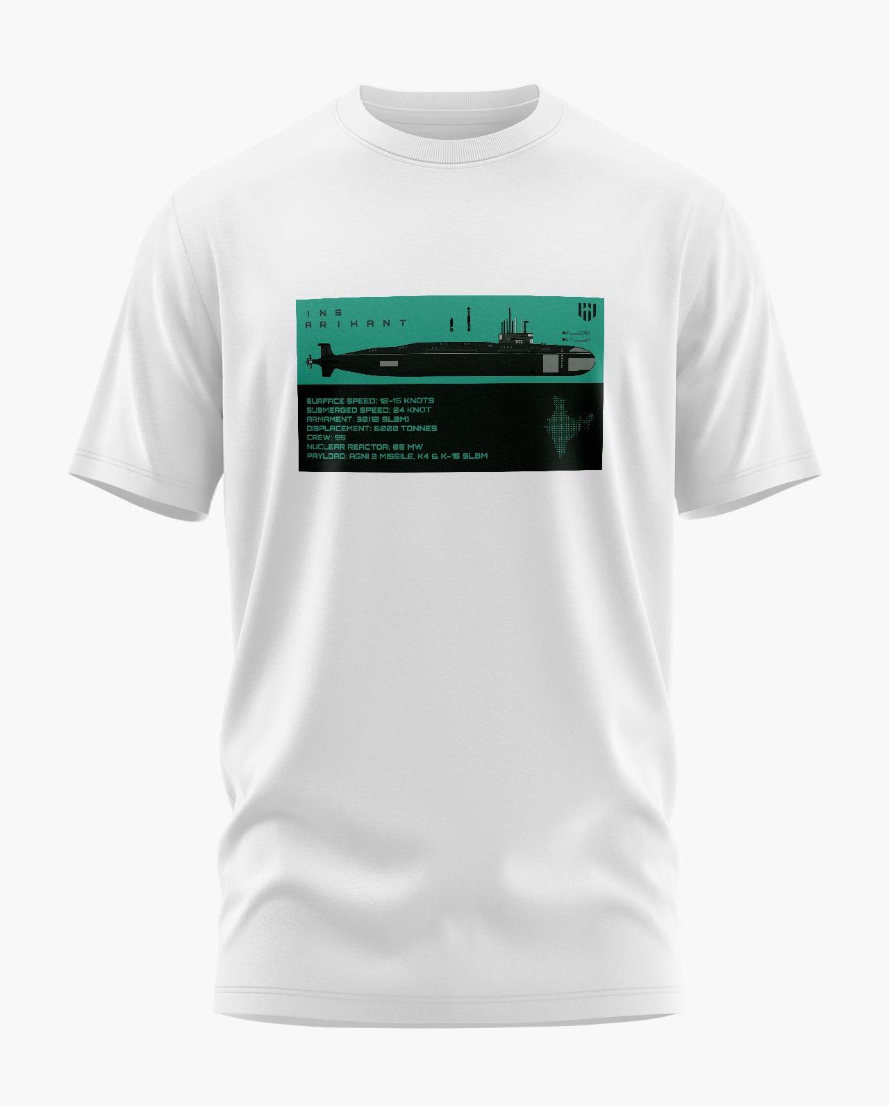INS Arihant Green T-Shirt - Aero Armour